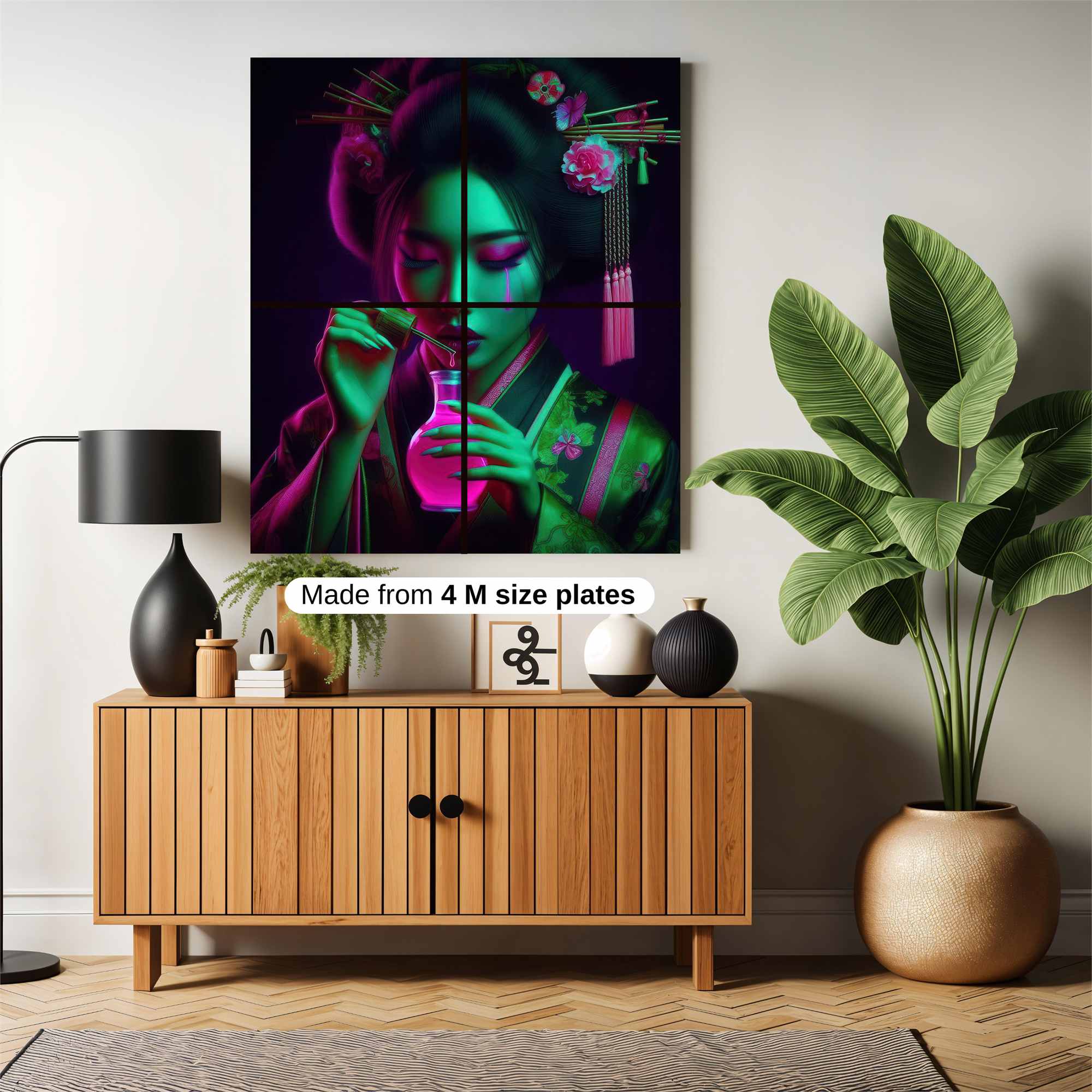 Geisha Enigma Safe Wall Magnetic / M