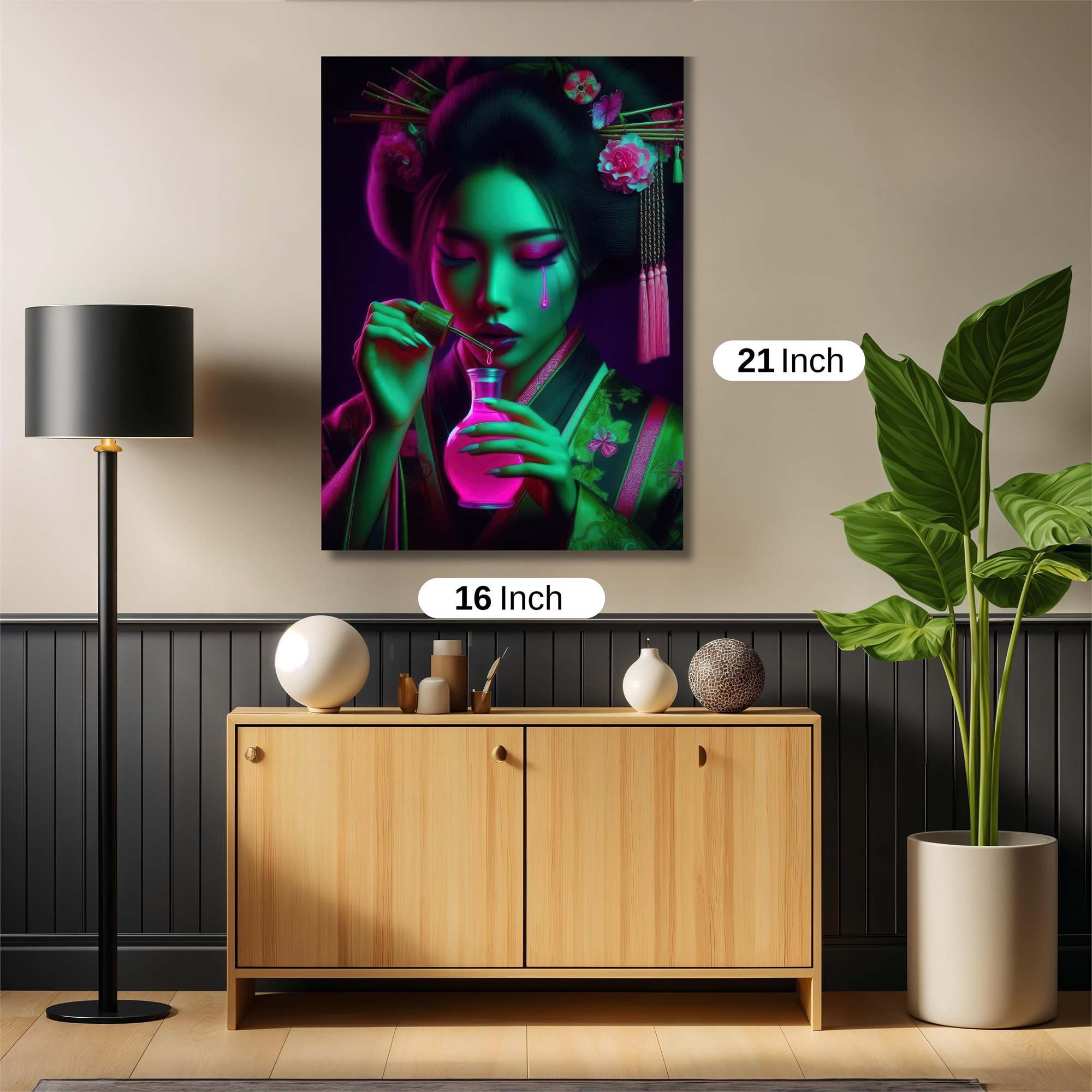 Geisha Enigma Safe Wall Magnetic / M