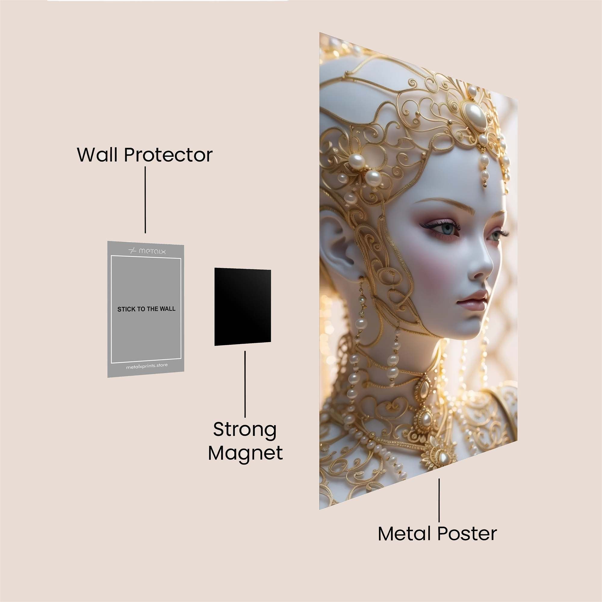 Empress Serene Safe Wall Magnetic / M