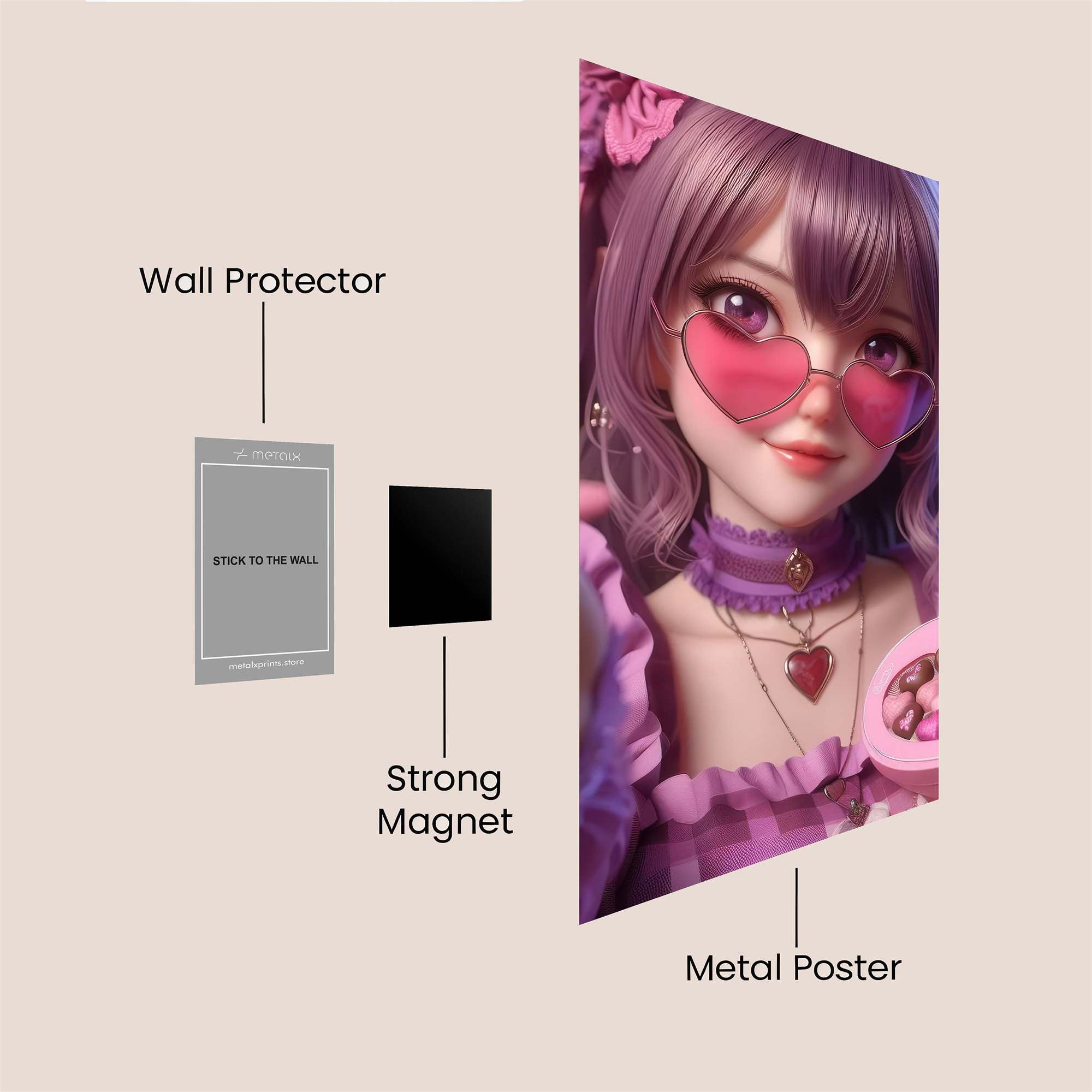 Luna Enchanting Safe Wall Magnetic / M