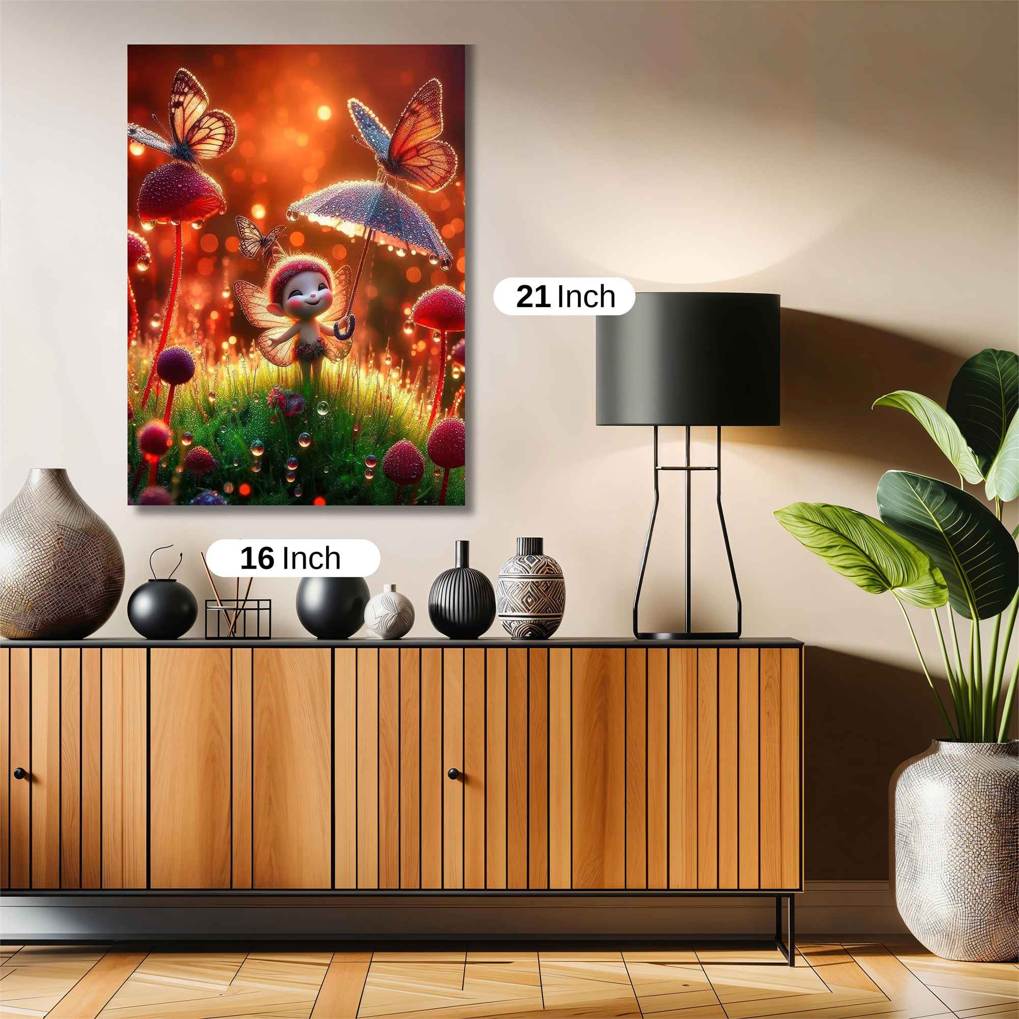 Fairy Whimsy Safe Wall Magnetic / M