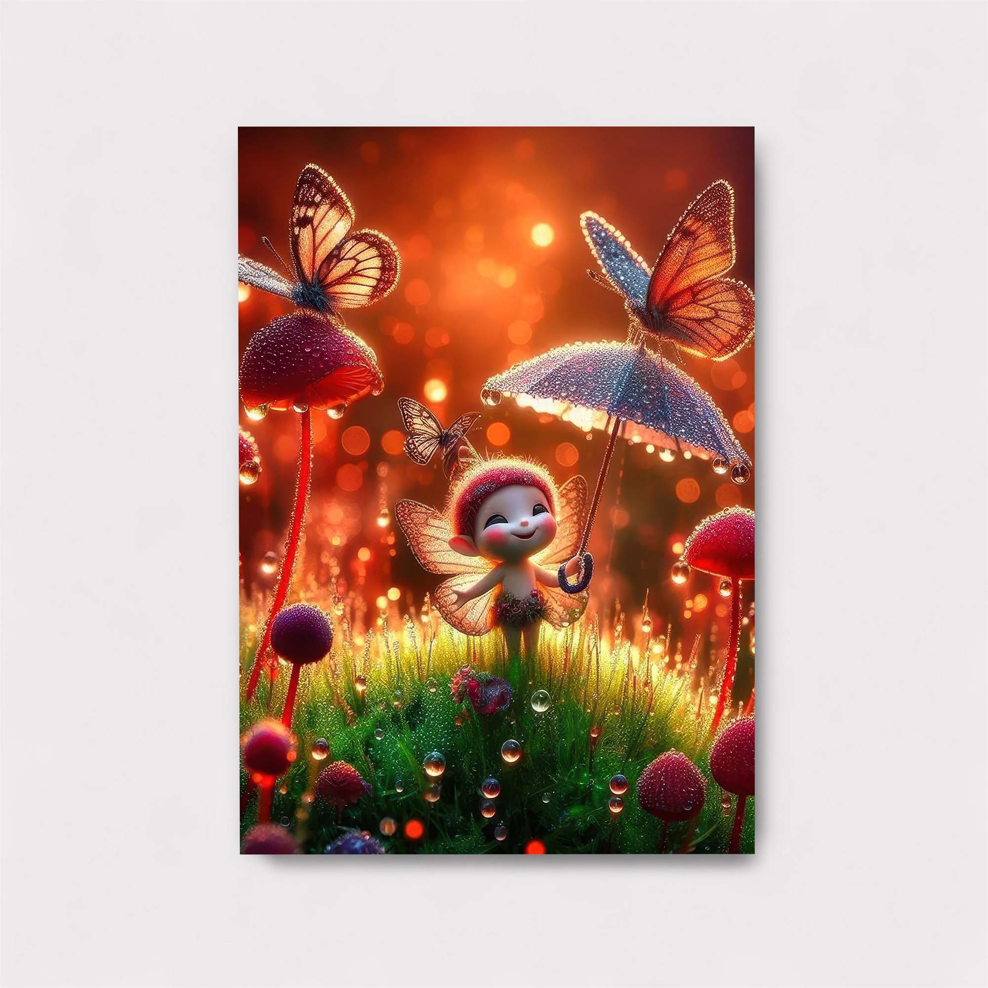 Fairy Whimsy Safe Wall Magnetic / M