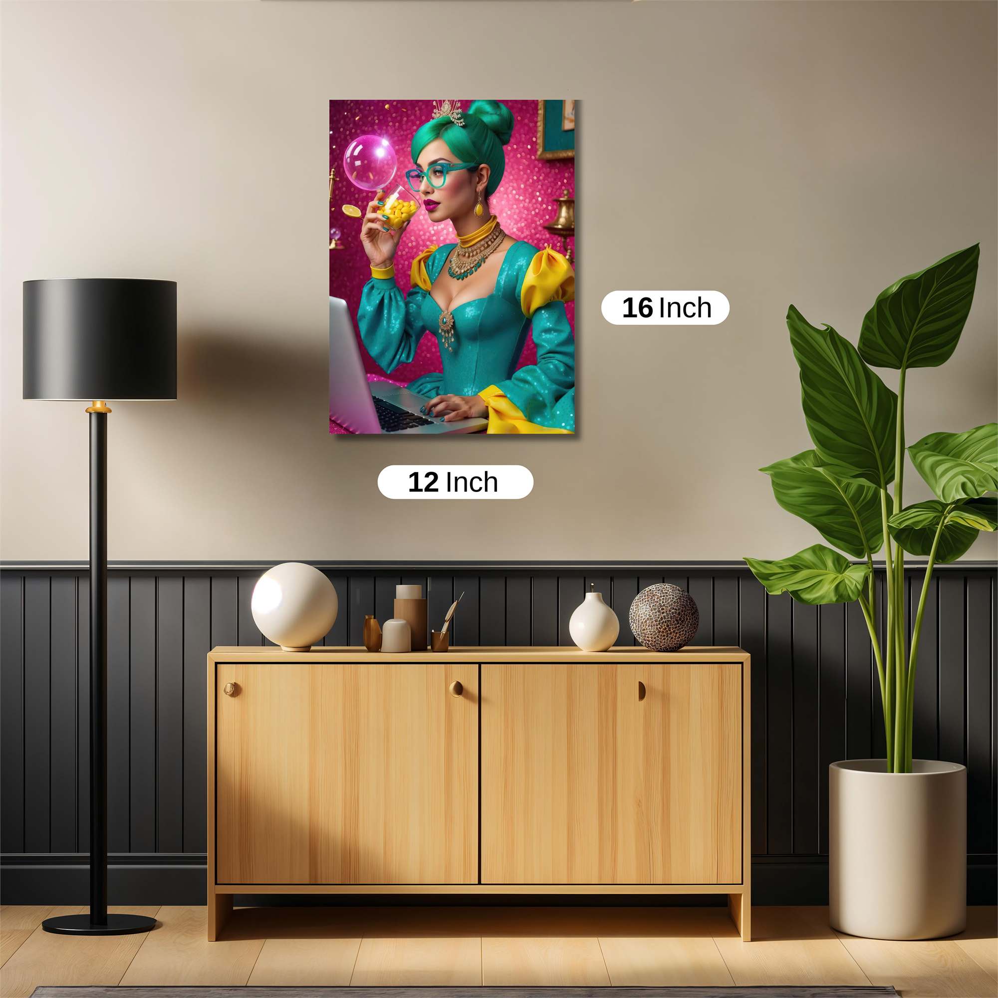 Queenly Quirk Safe Wall Magnetic / M
