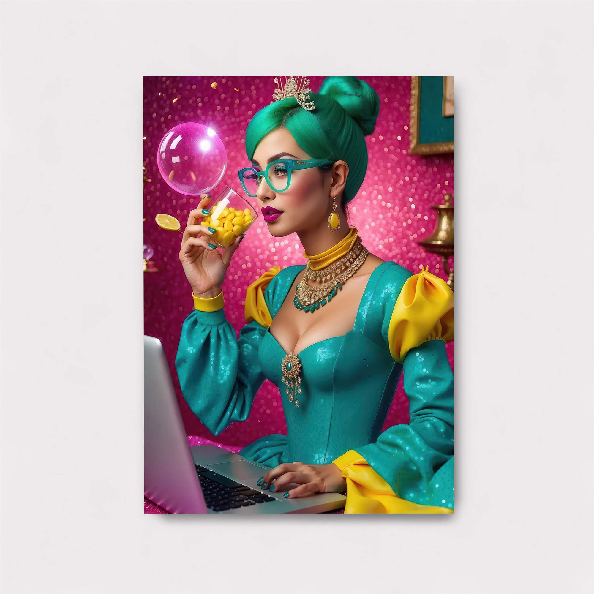 Queenly Quirk Safe Wall Magnetic / M