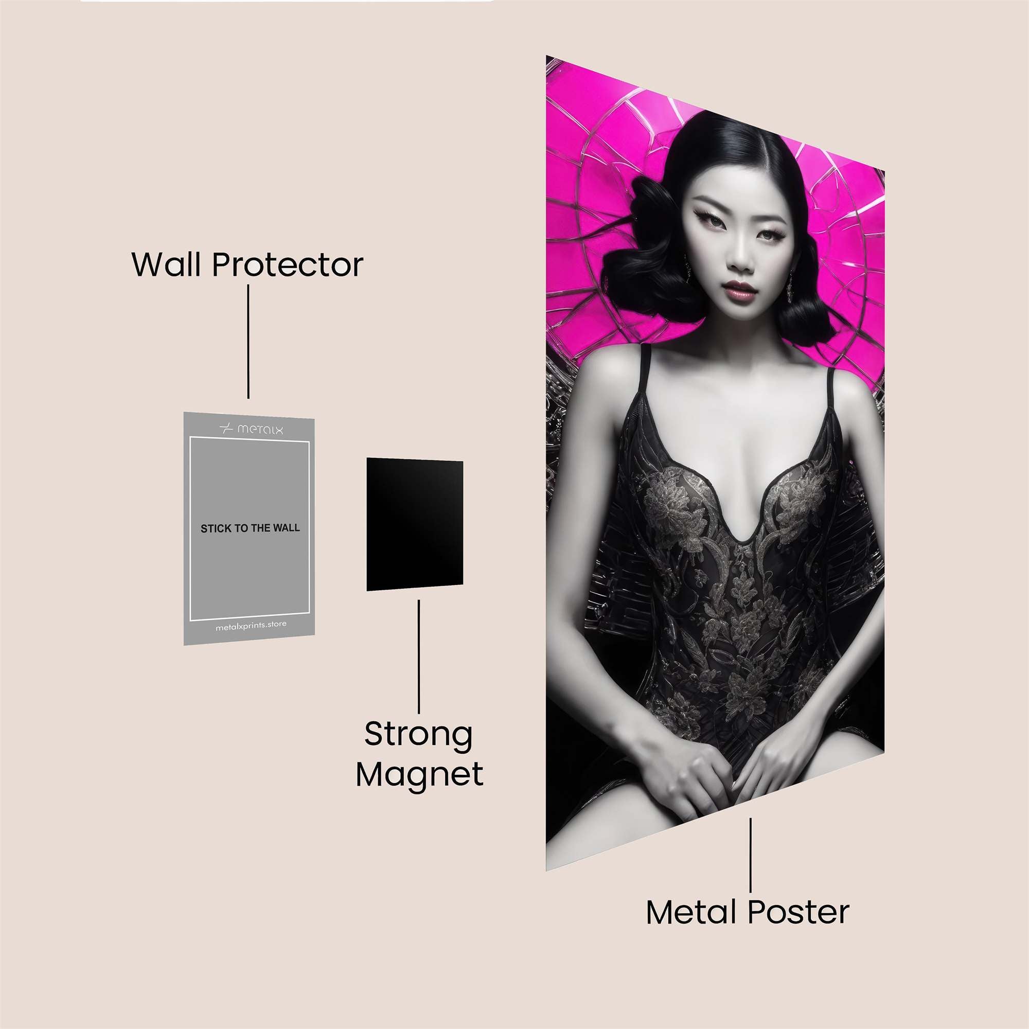 Empress Enigma Safe Wall Magnetic / M