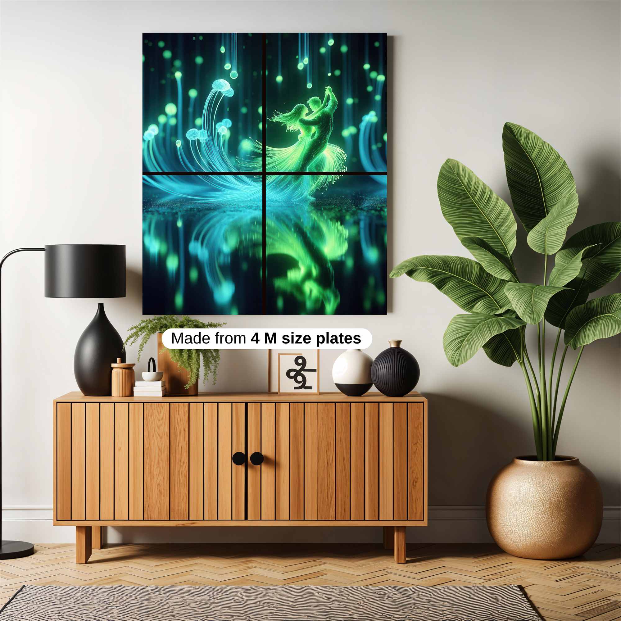 Neon Waltz Safe Wall Magnetic / M