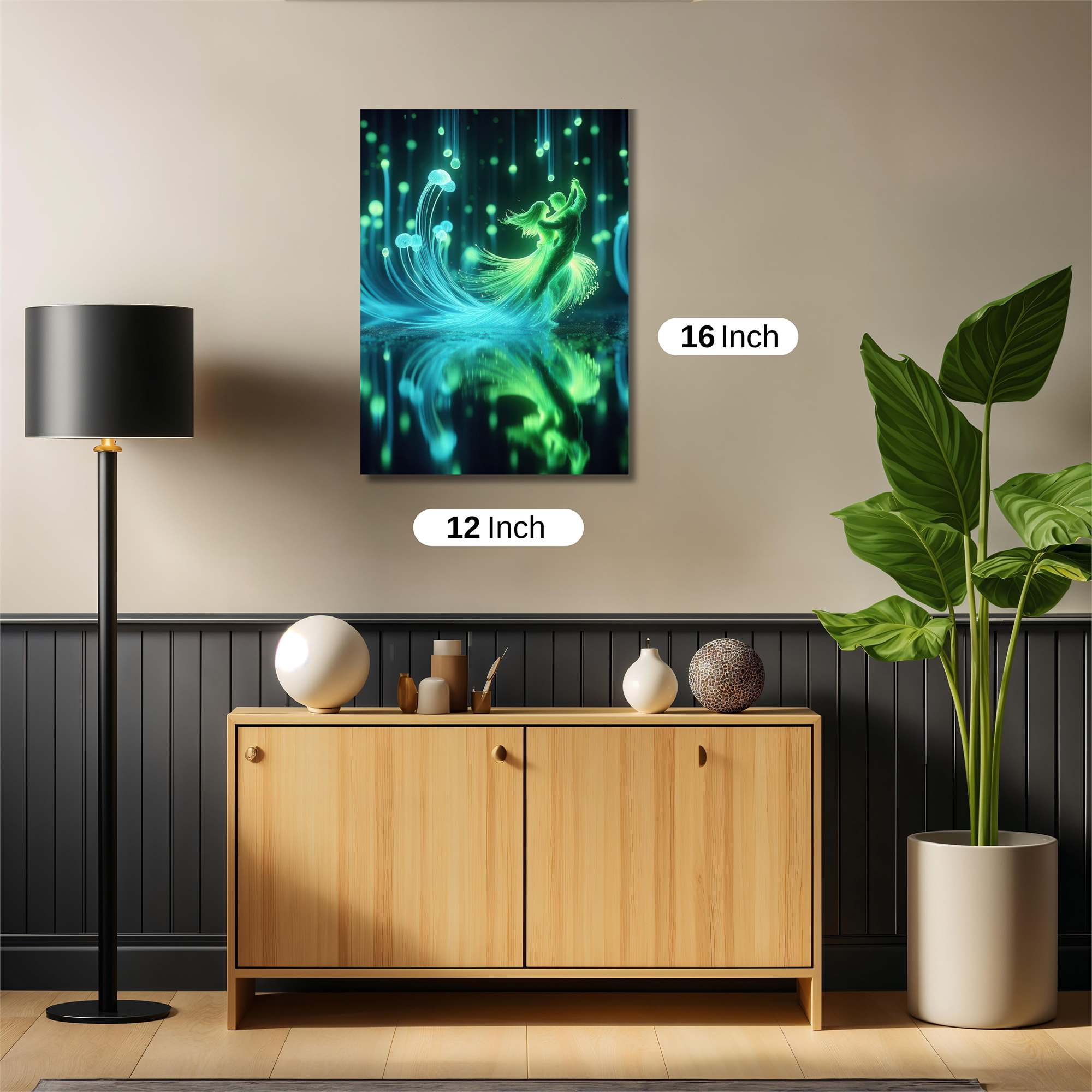 Neon Waltz Safe Wall Magnetic / M