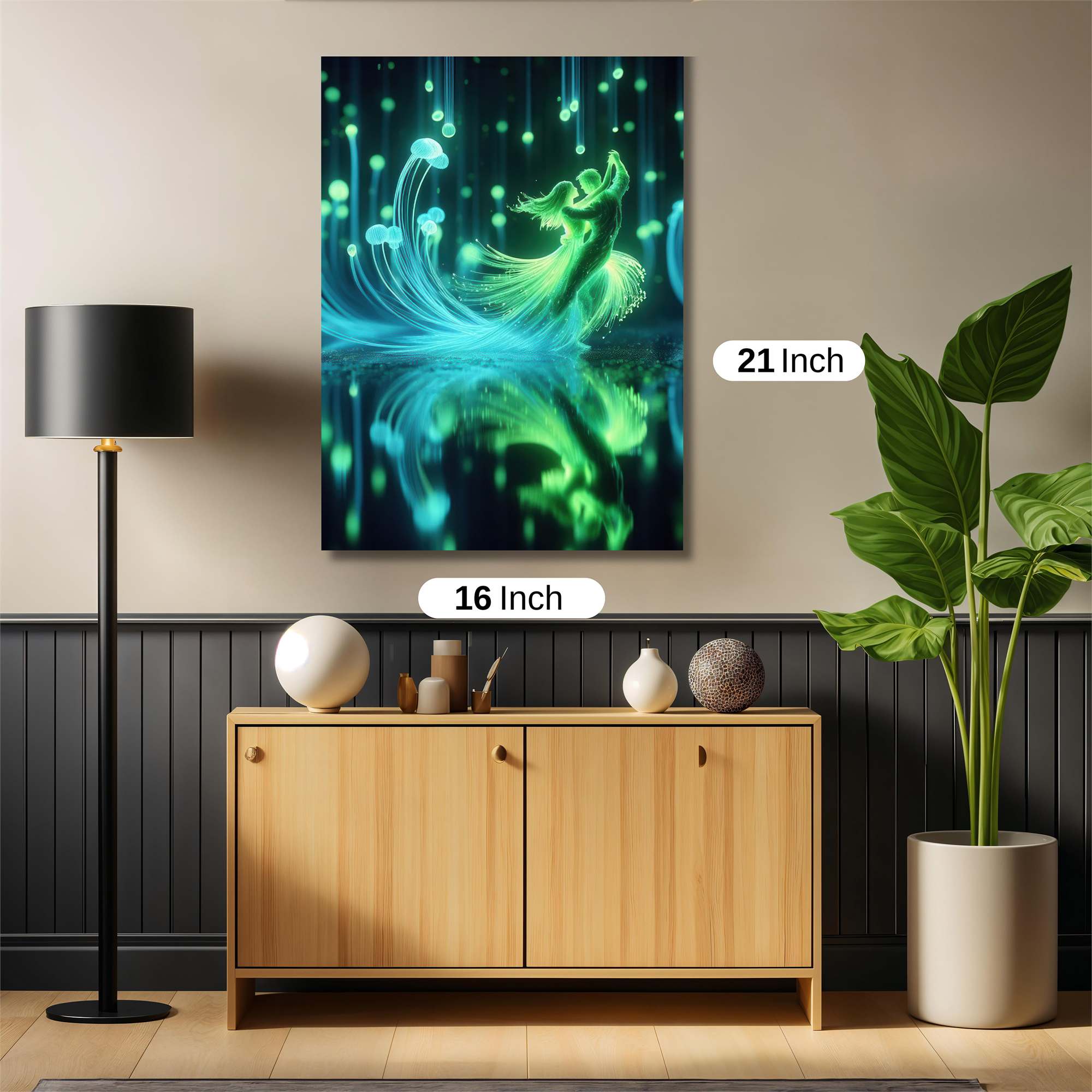 Neon Waltz Safe Wall Magnetic / M