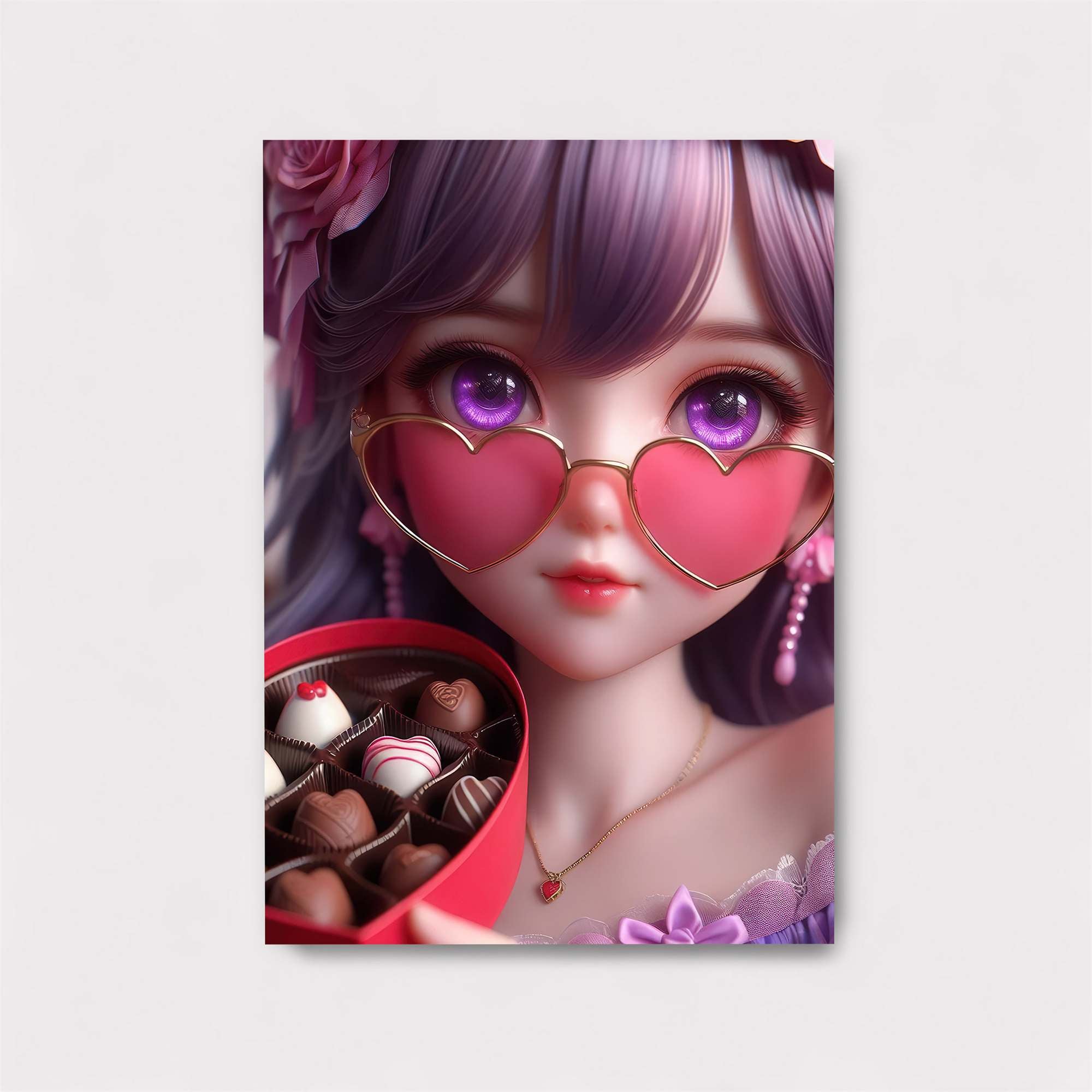 Violet Charm Safe Wall Magnetic / M