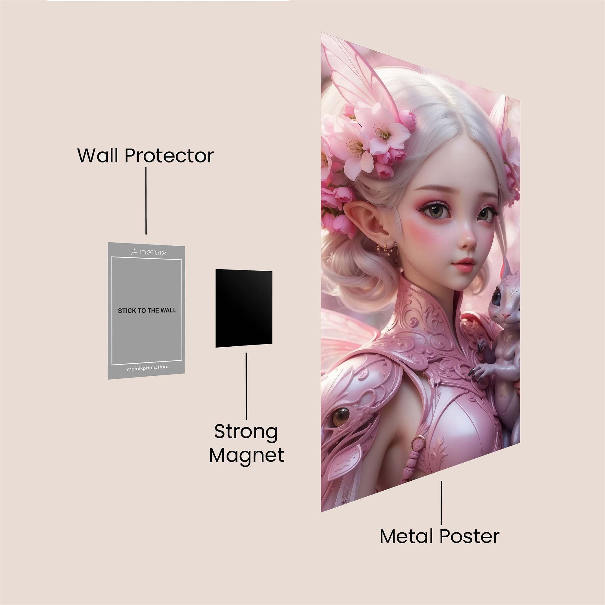 Fairy Serenity Safe Wall Magnetic / M