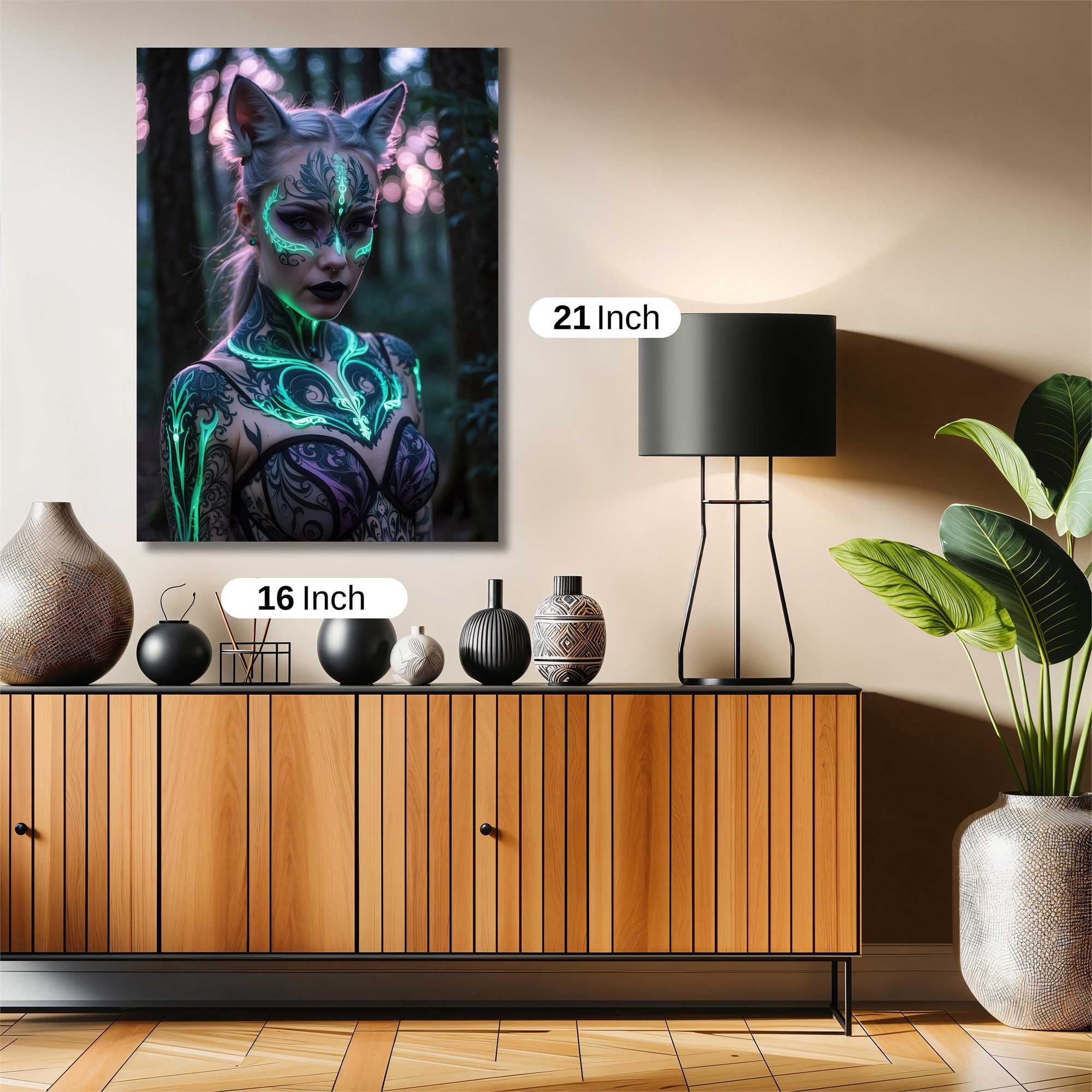 Neon Enigma Safe Wall Magnetic / M