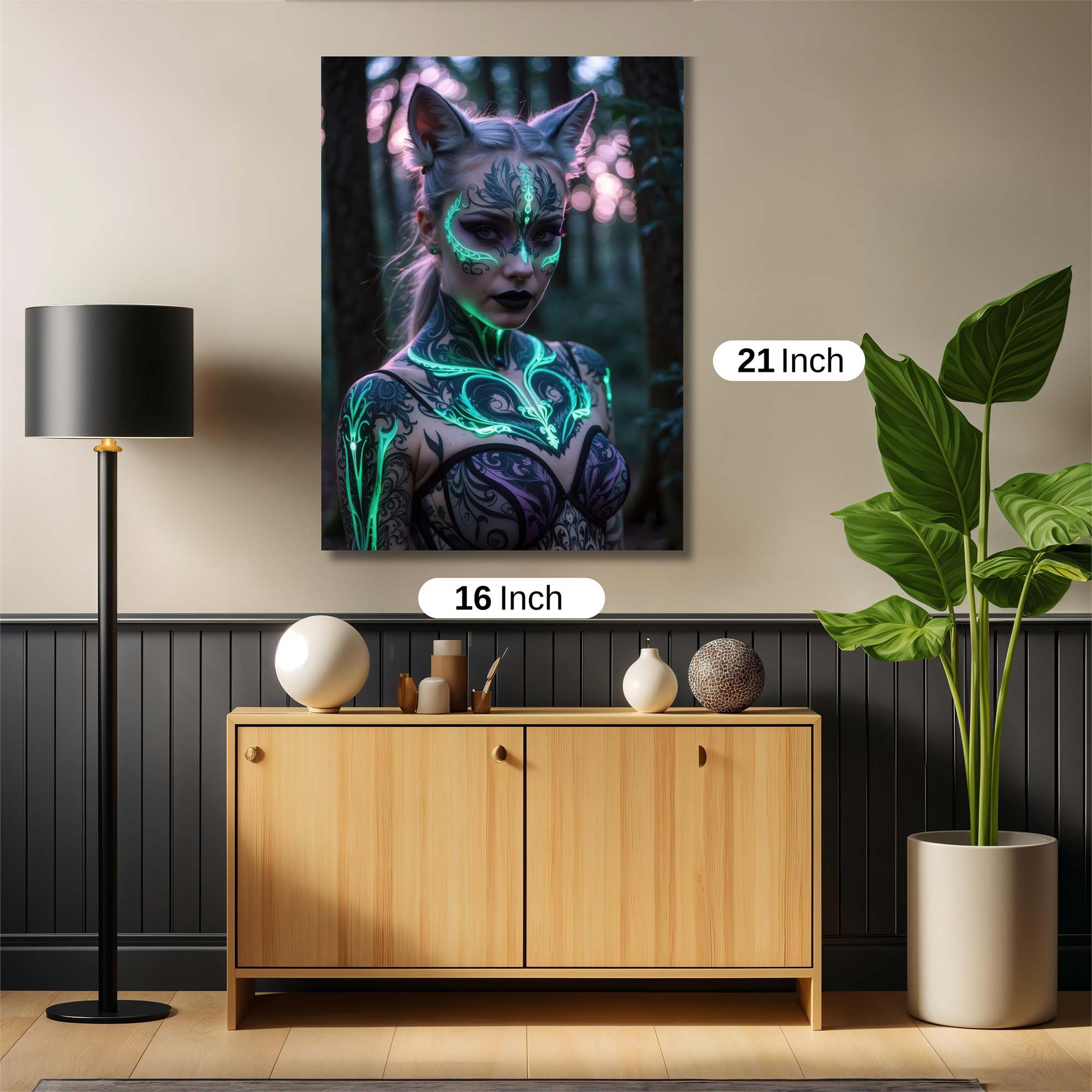 Neon Enigma Safe Wall Magnetic / M