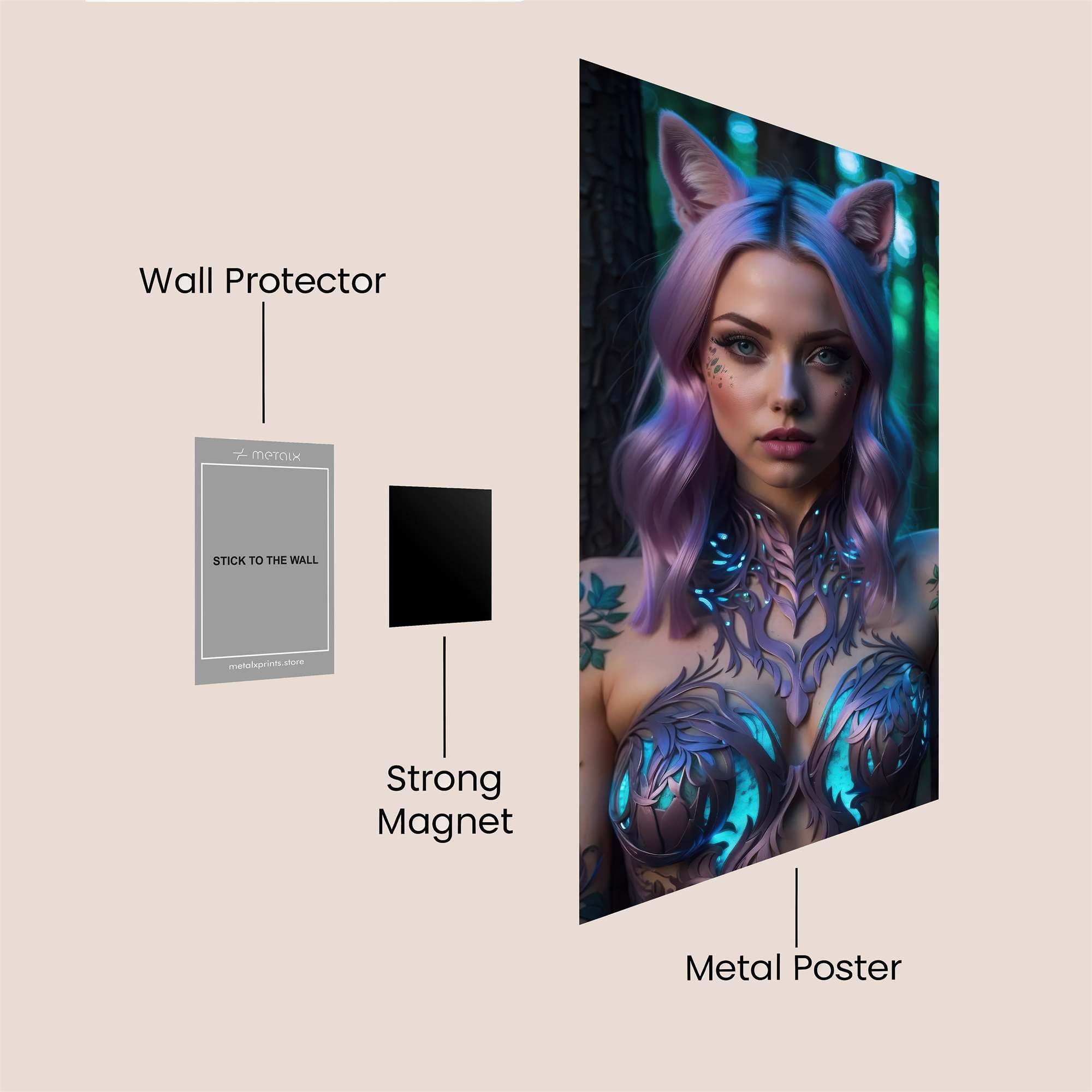 Fairy Enchantress Safe Wall Magnetic / M