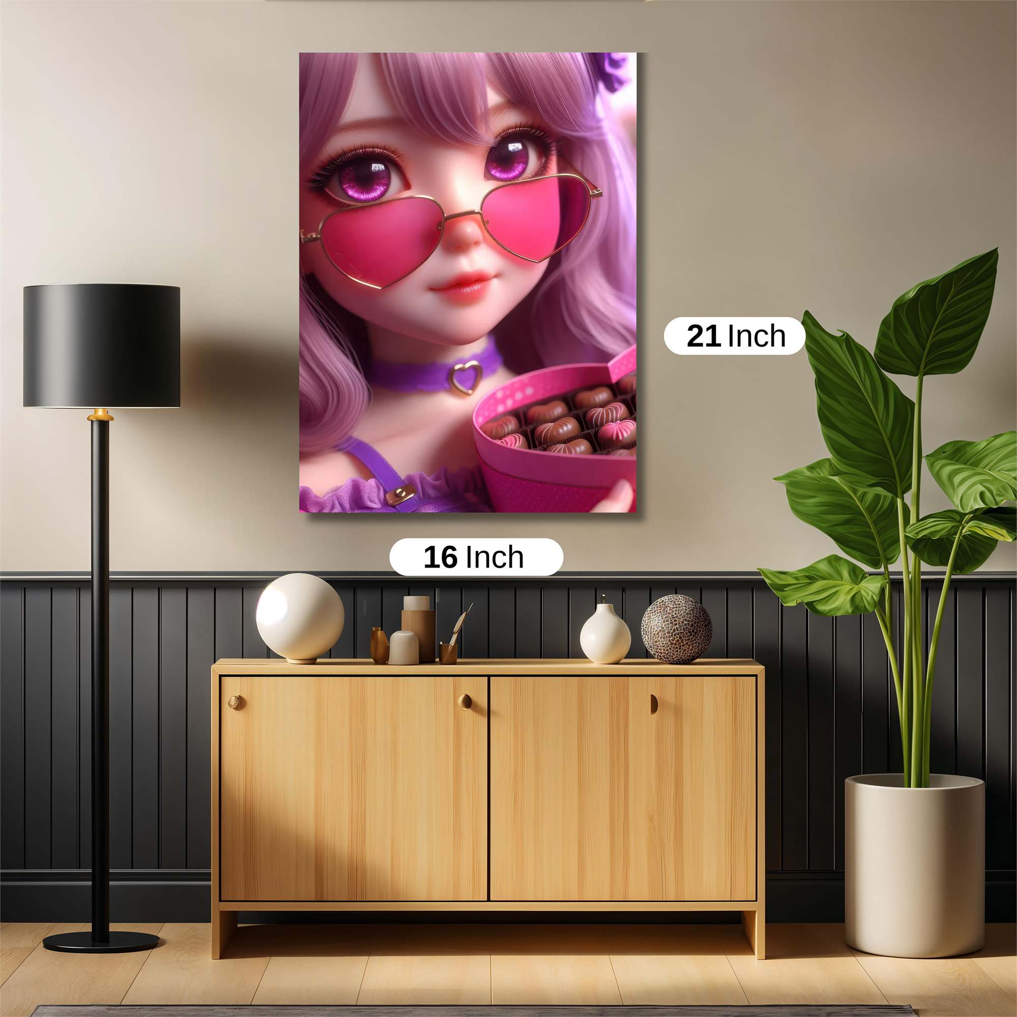 VioletVixen Safe Wall Magnetic / M