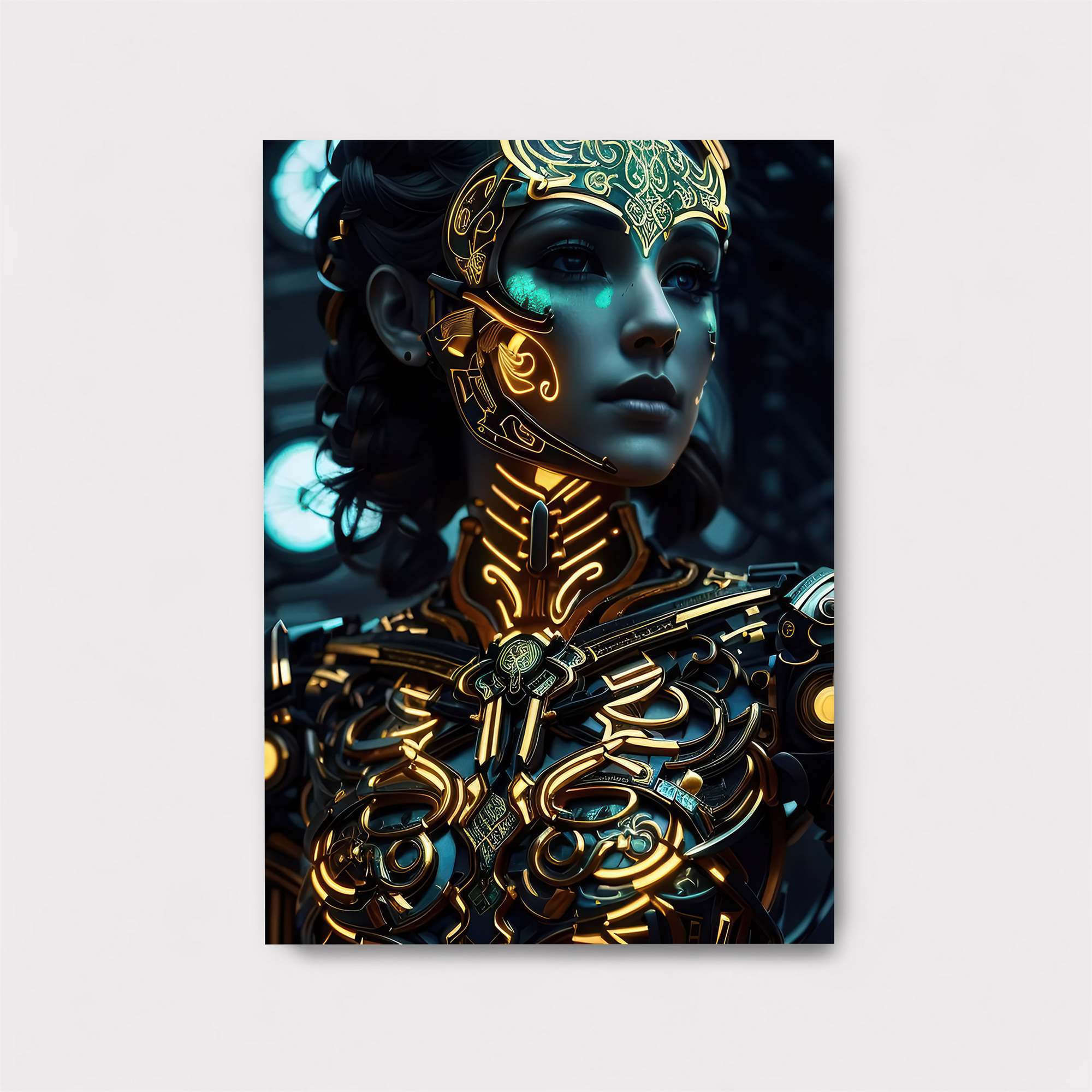 Cyber Enigma Safe Wall Magnetic / M