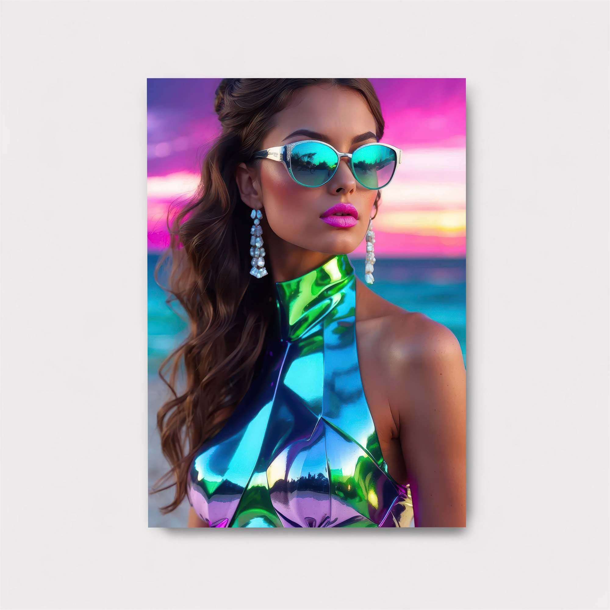 Neon Elegance Safe Wall Magnetic / M