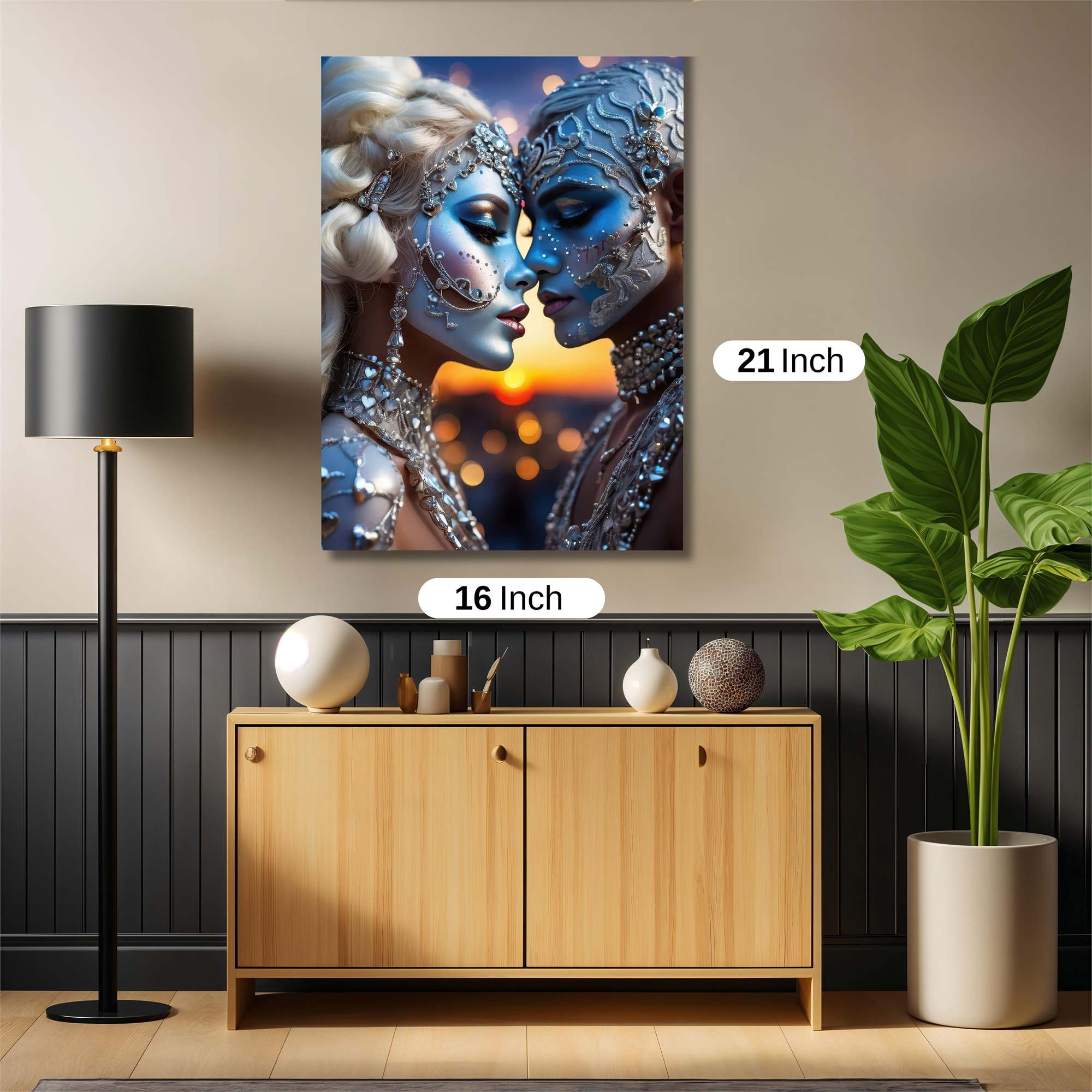 Celestial Embrace Safe Wall Magnetic / M