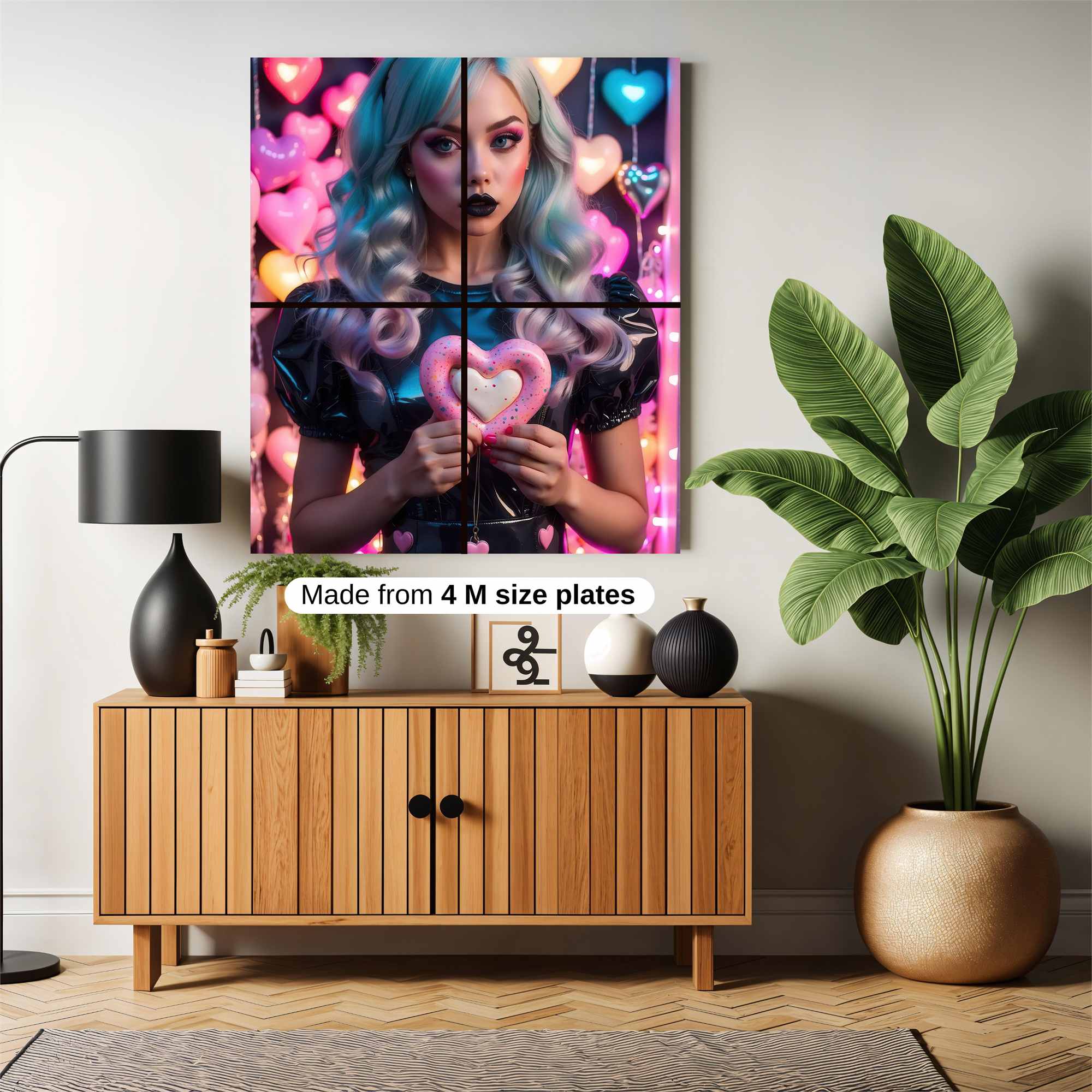 Heart Enchantment Safe Wall Magnetic / M