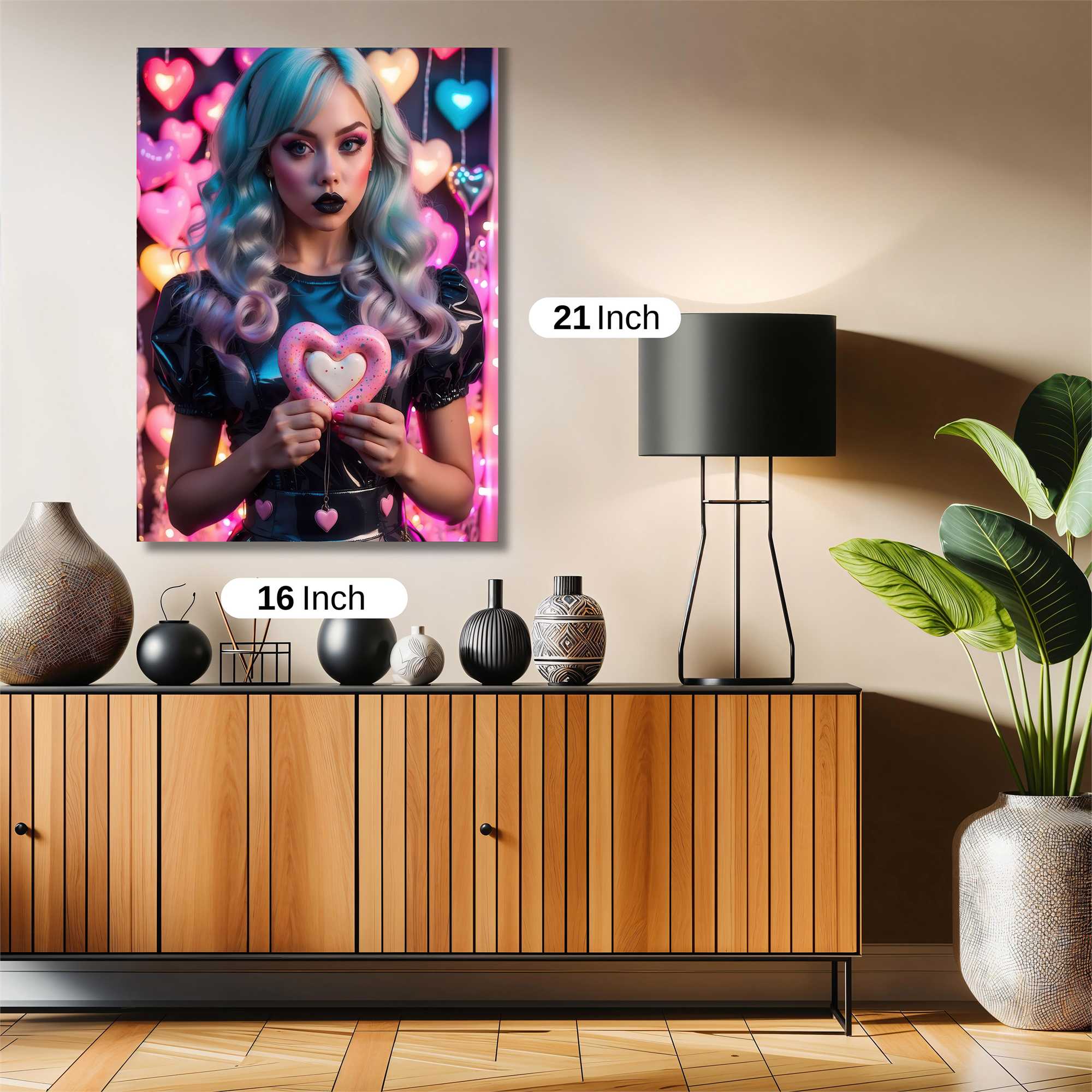 Heart Enchantment Safe Wall Magnetic / M