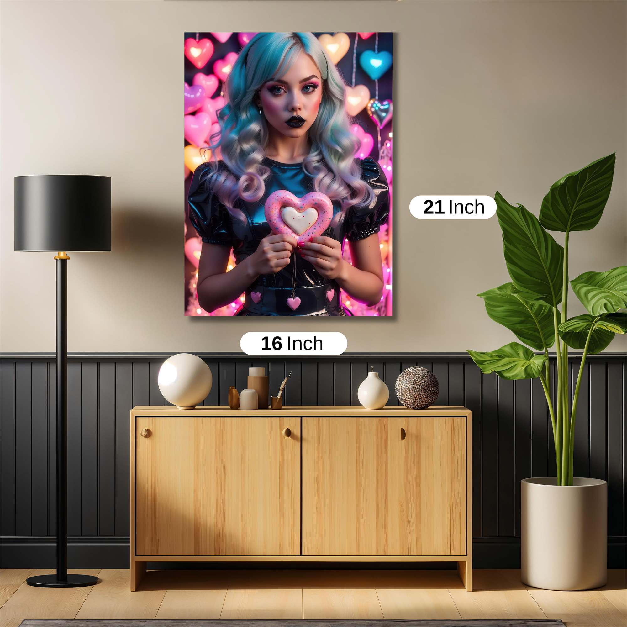 Heart Enchantment Safe Wall Magnetic / M