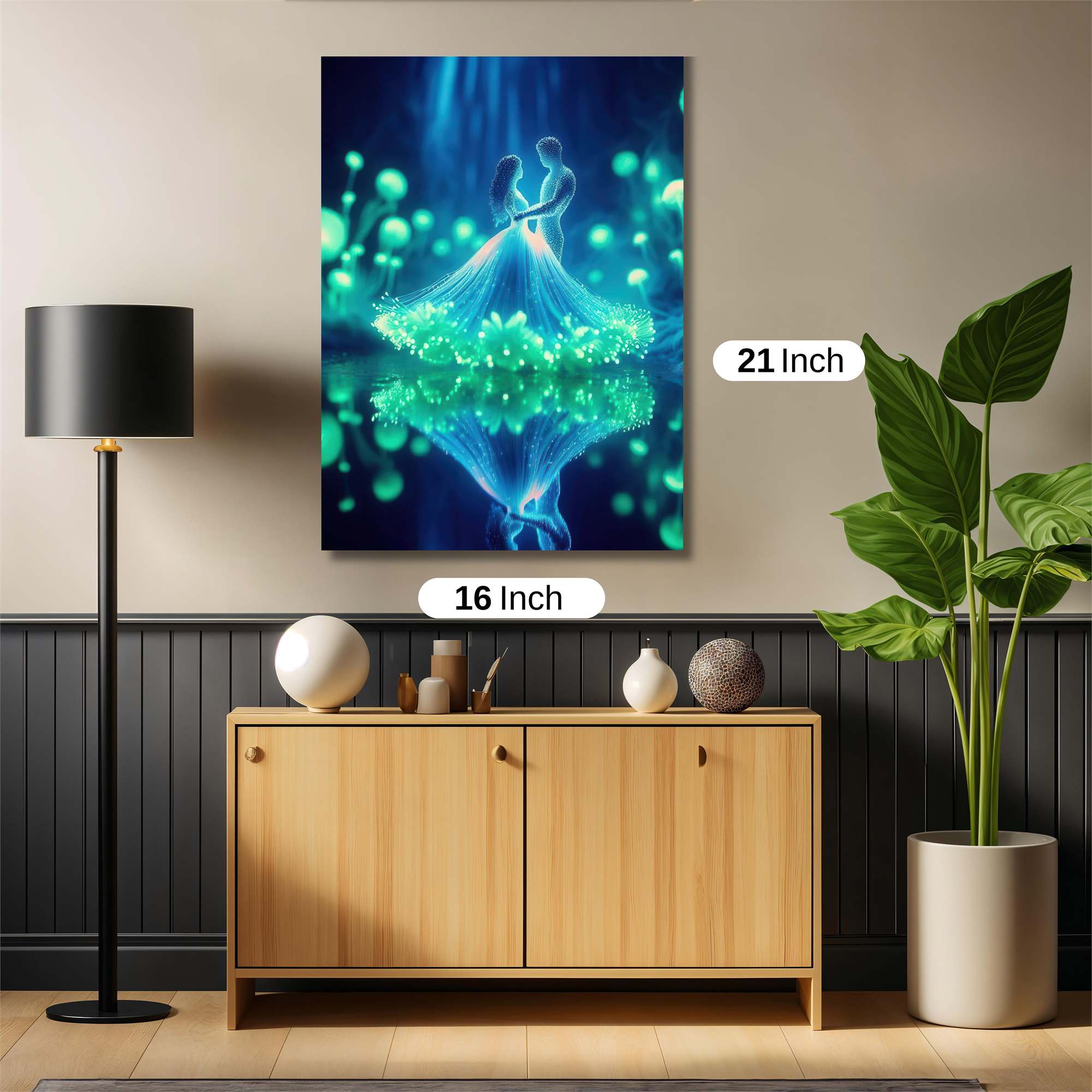 Lovers Radiant Safe Wall Magnetic / M