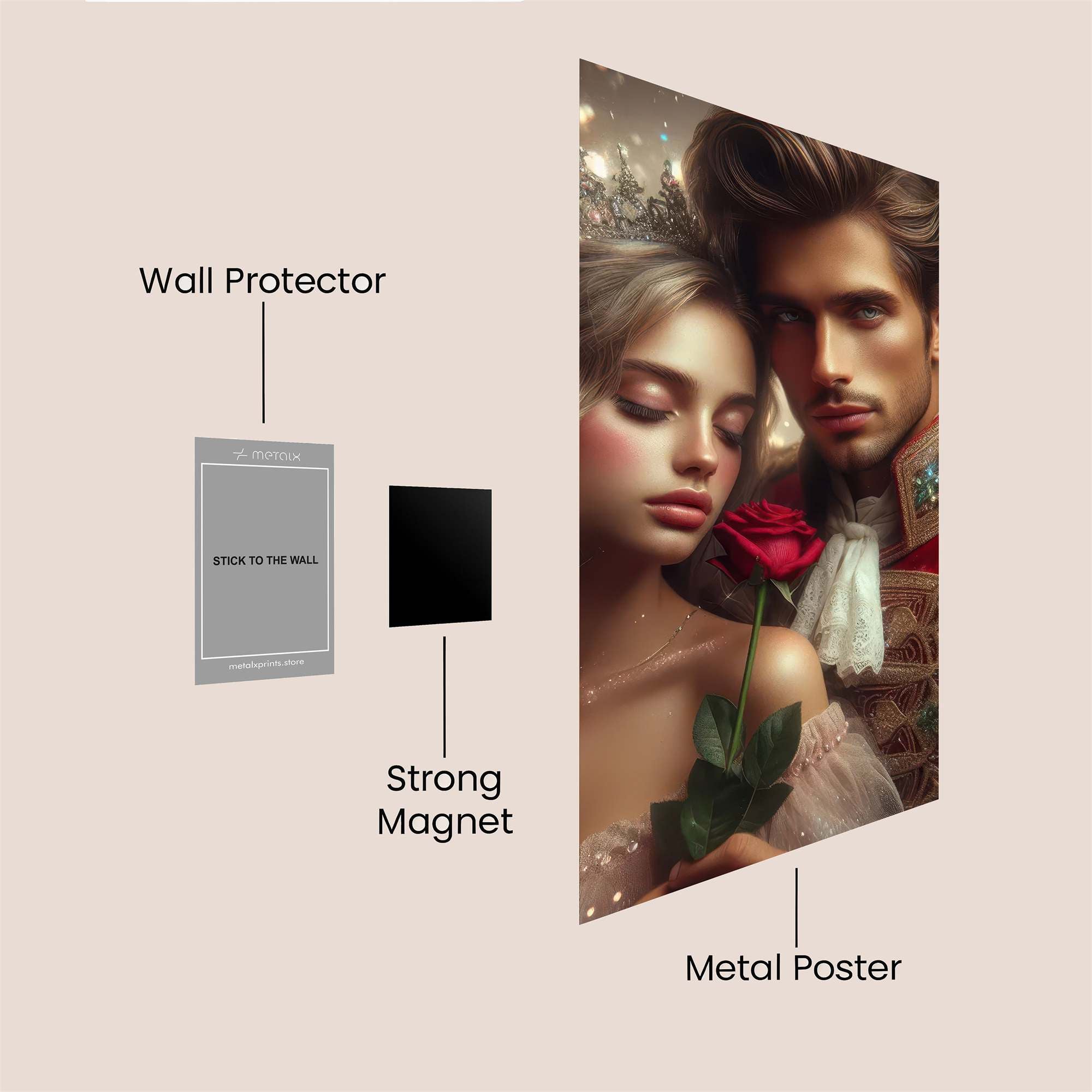 Royal Romance Safe Wall Magnetic / M