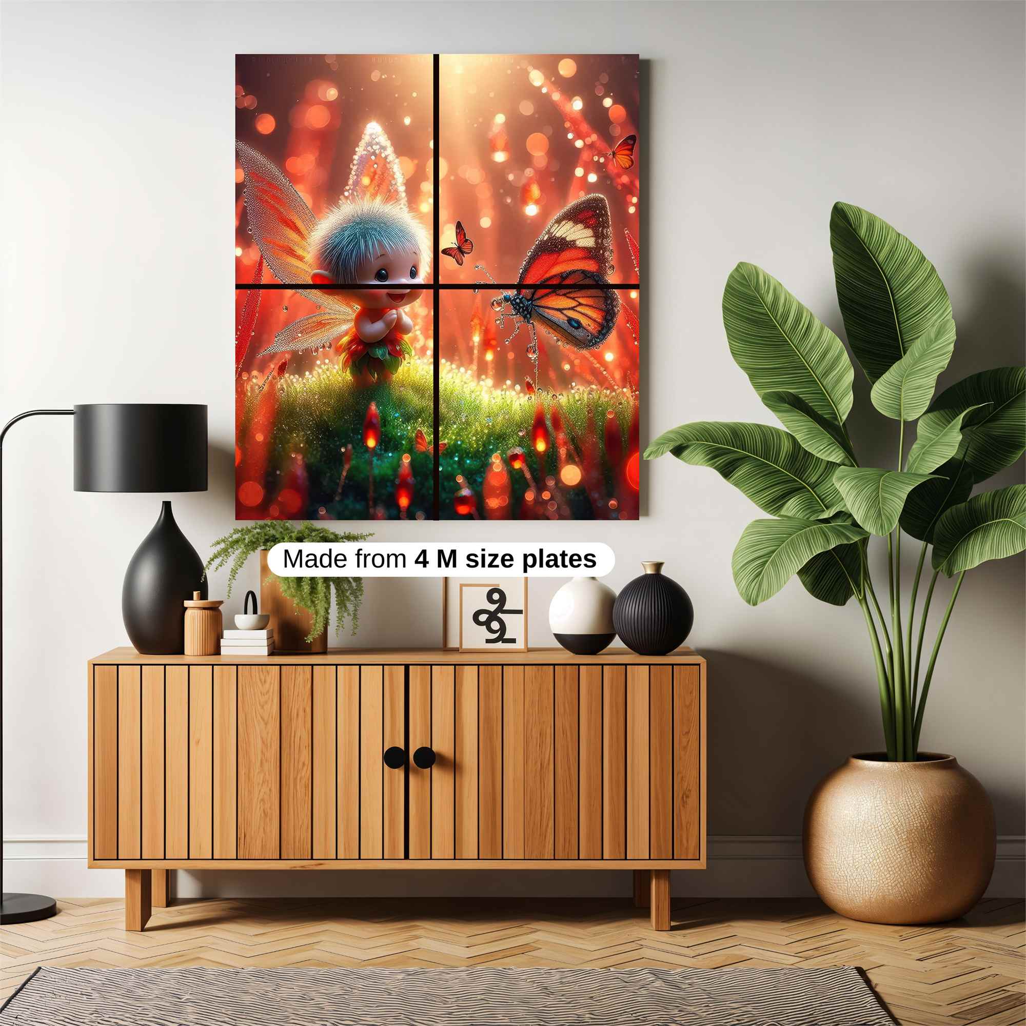 Fairy Whimsy Safe Wall Magnetic / M