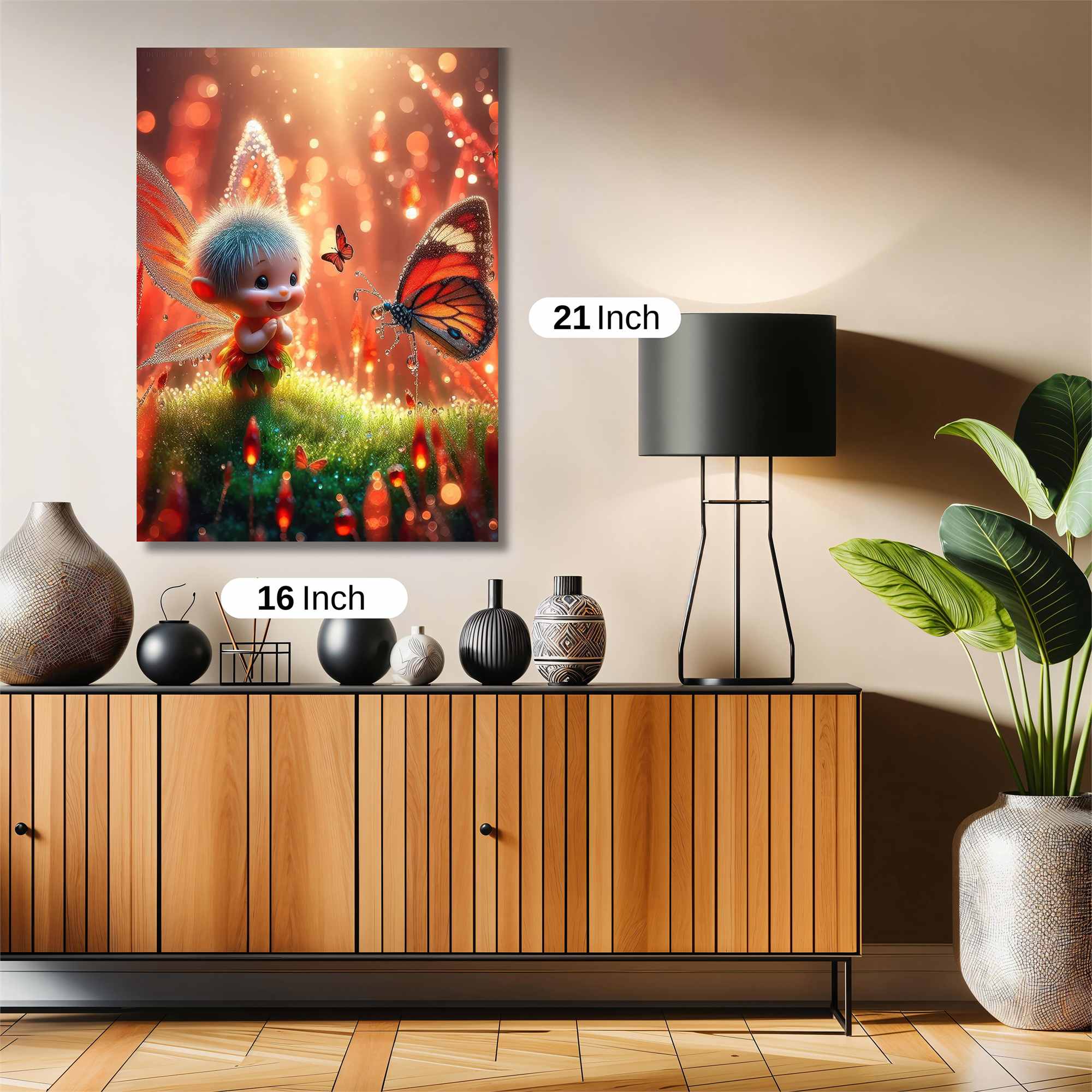 Fairy Whimsy Safe Wall Magnetic / M