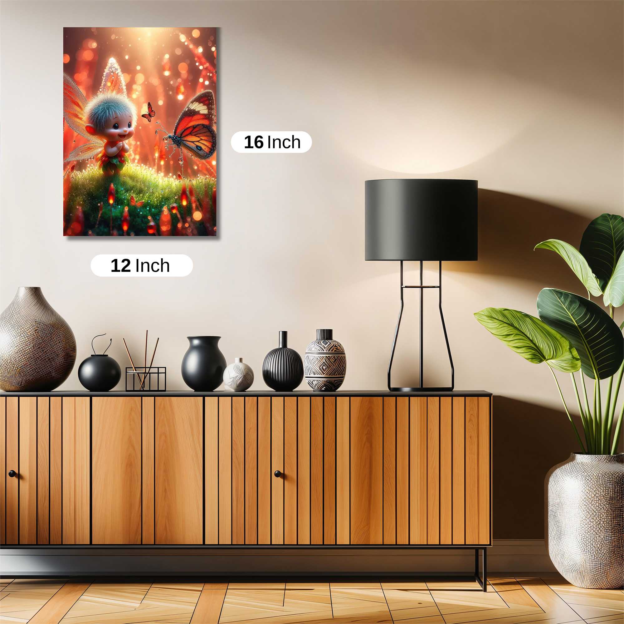 Fairy Whimsy Safe Wall Magnetic / M