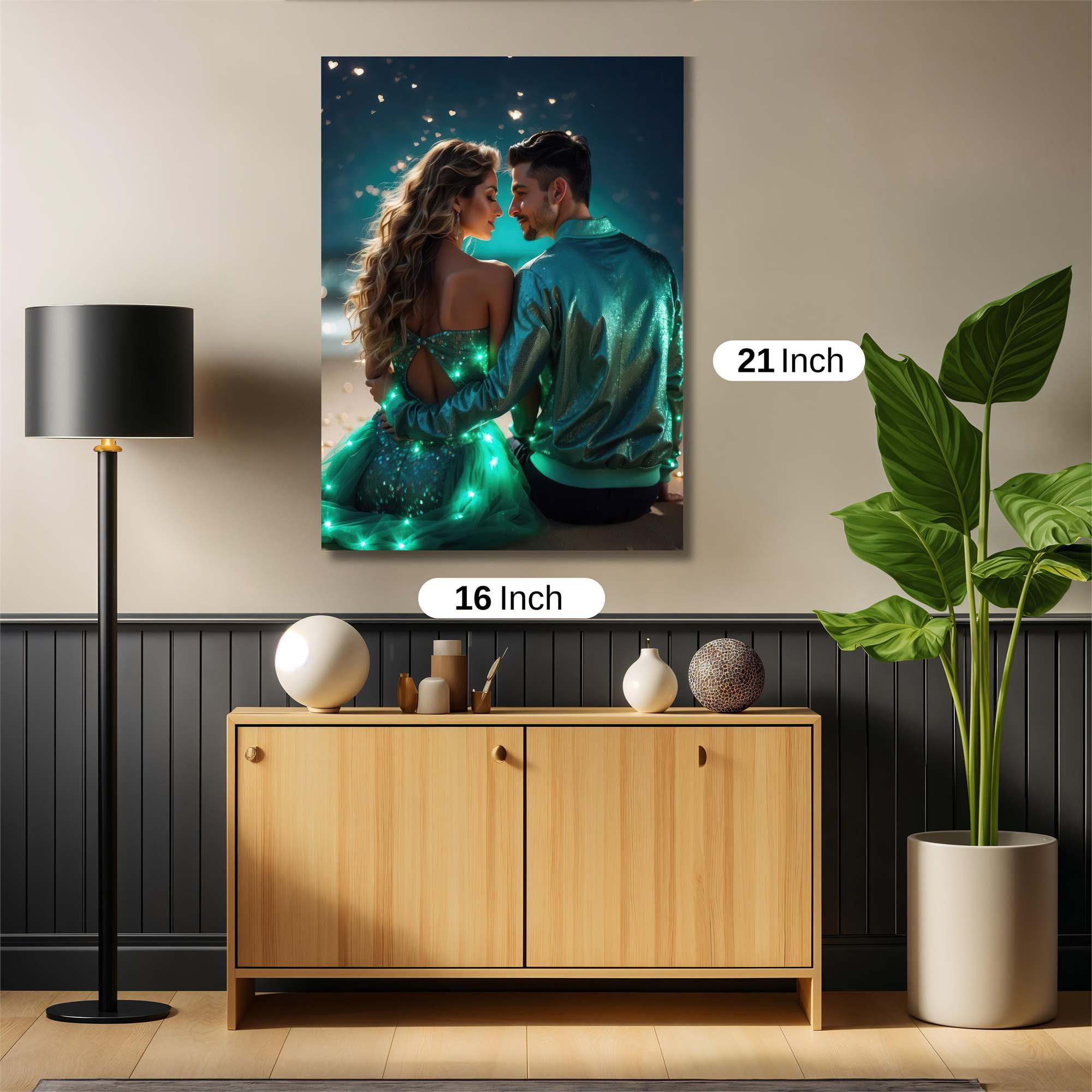 Lovers Enchanting Safe Wall Magnetic / M