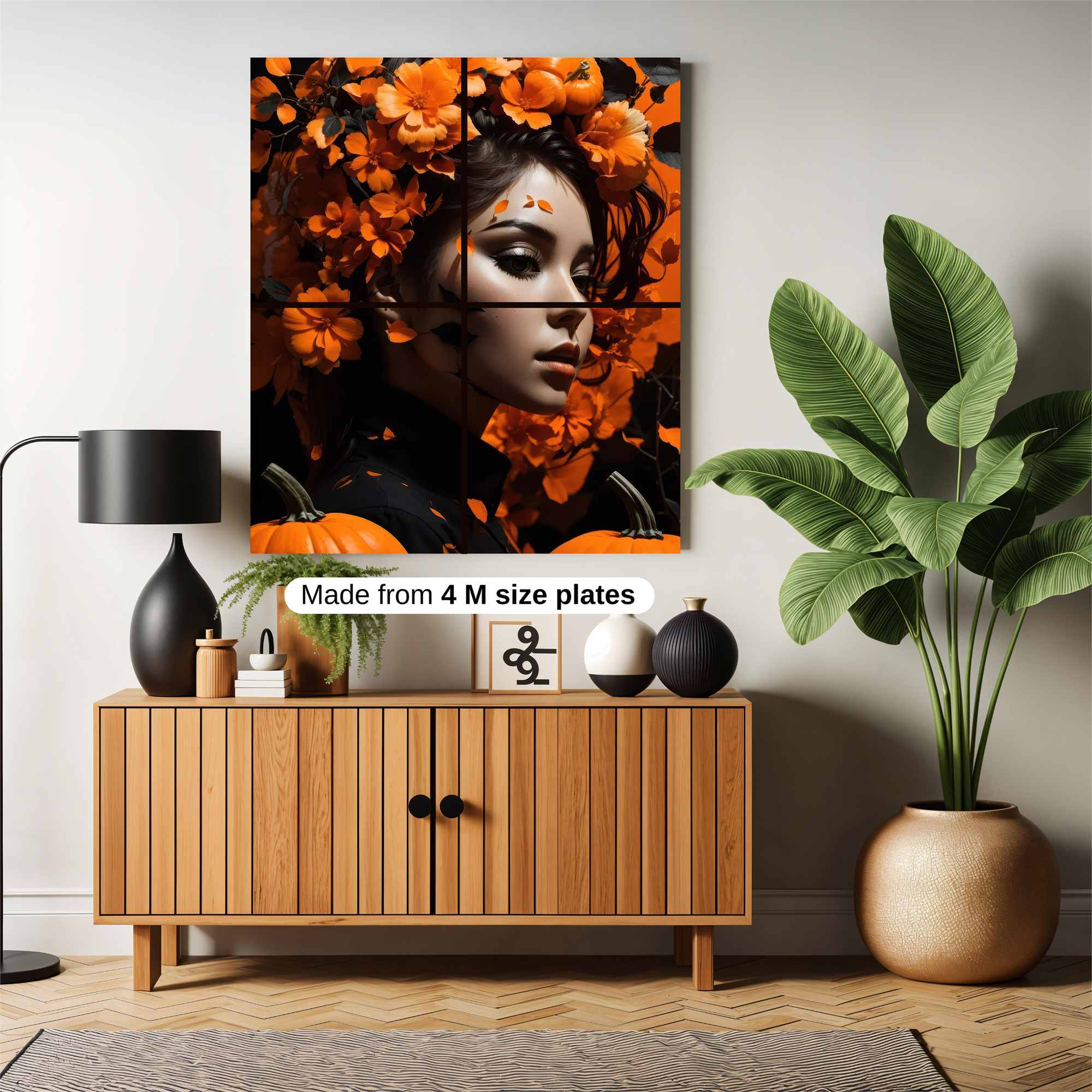 Pumpkin Enchantment Safe Wall Magnetic / M