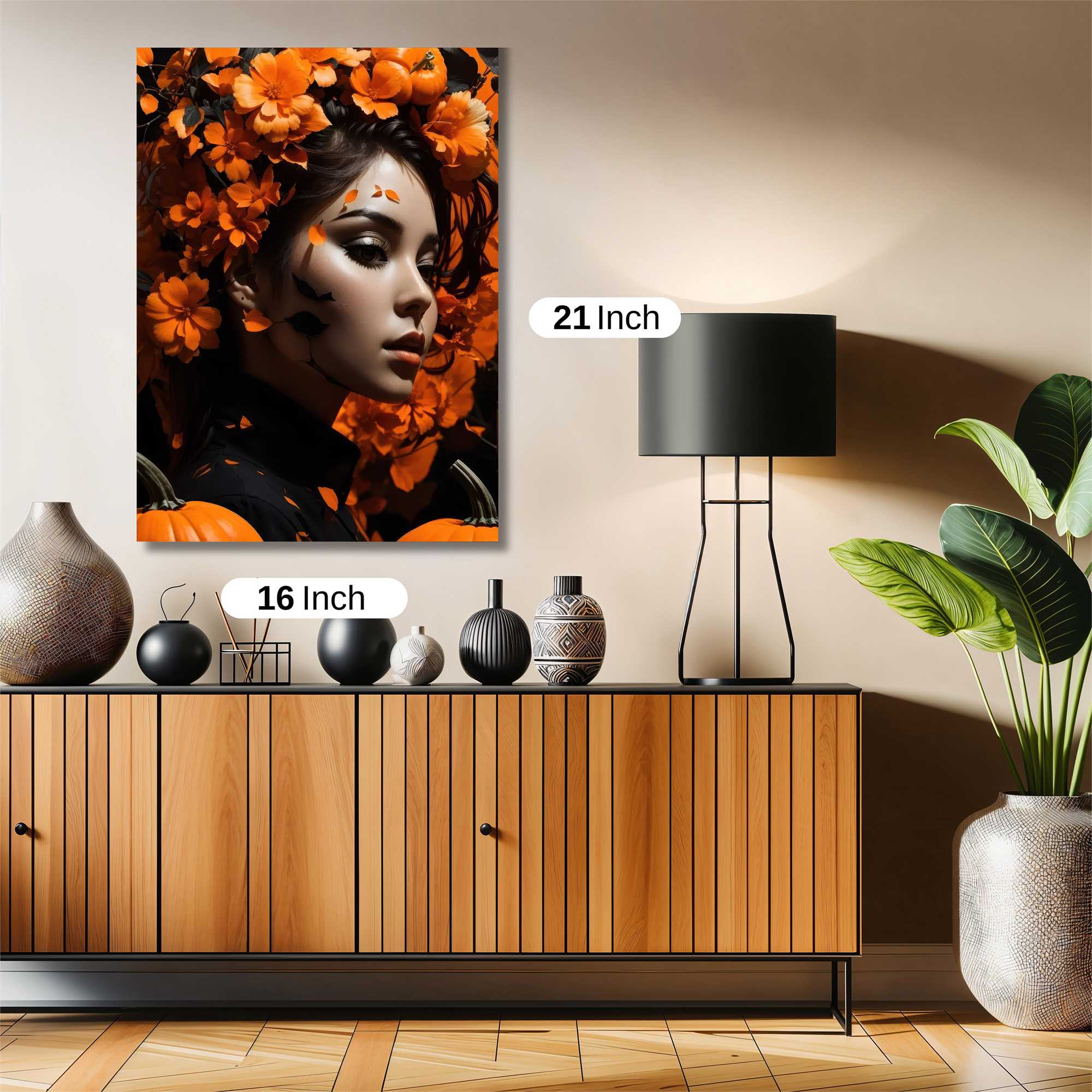 Pumpkin Enchantment Safe Wall Magnetic / M