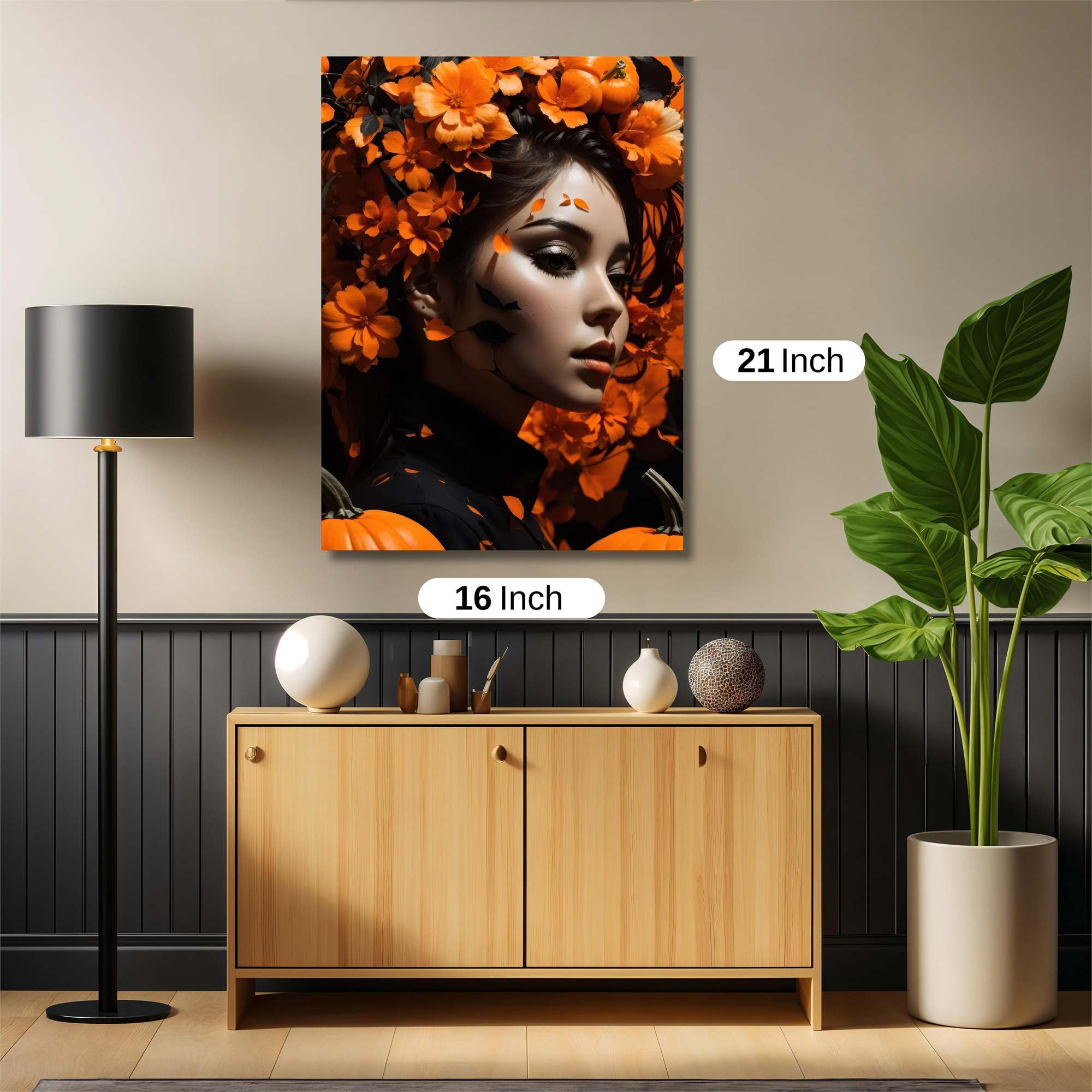 Pumpkin Enchantment Safe Wall Magnetic / M