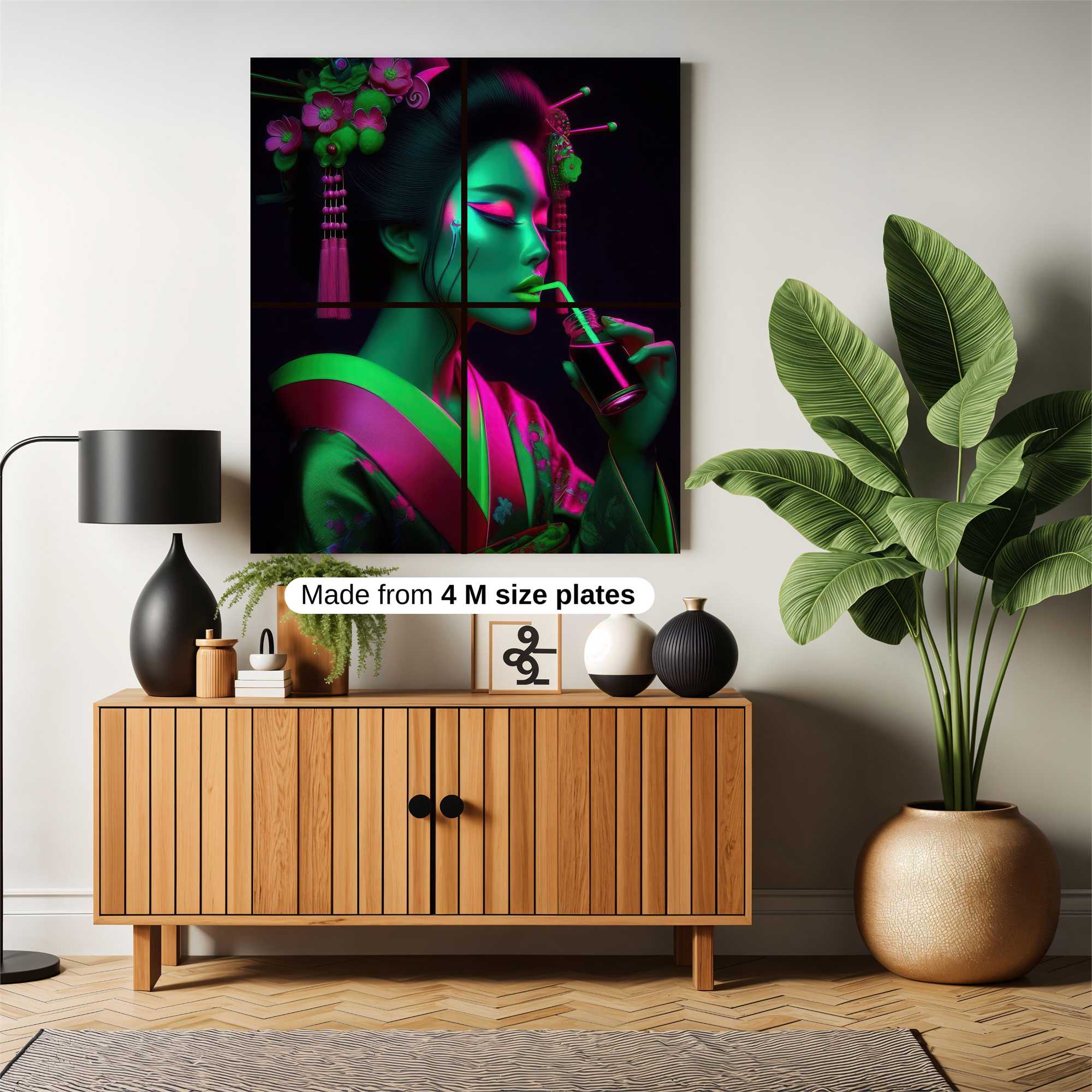 Geisha Glow Safe Wall Magnetic / M