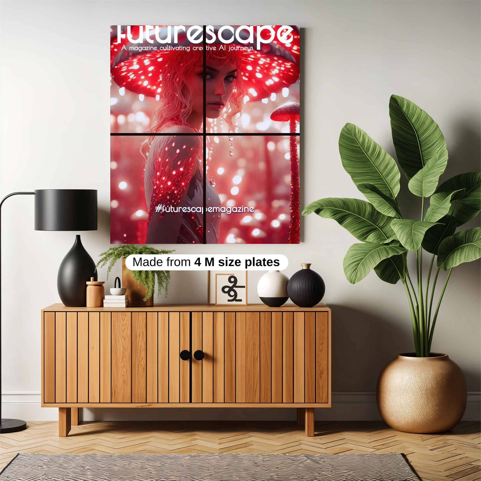 Ethereal Elegance Safe Wall Magnetic / M