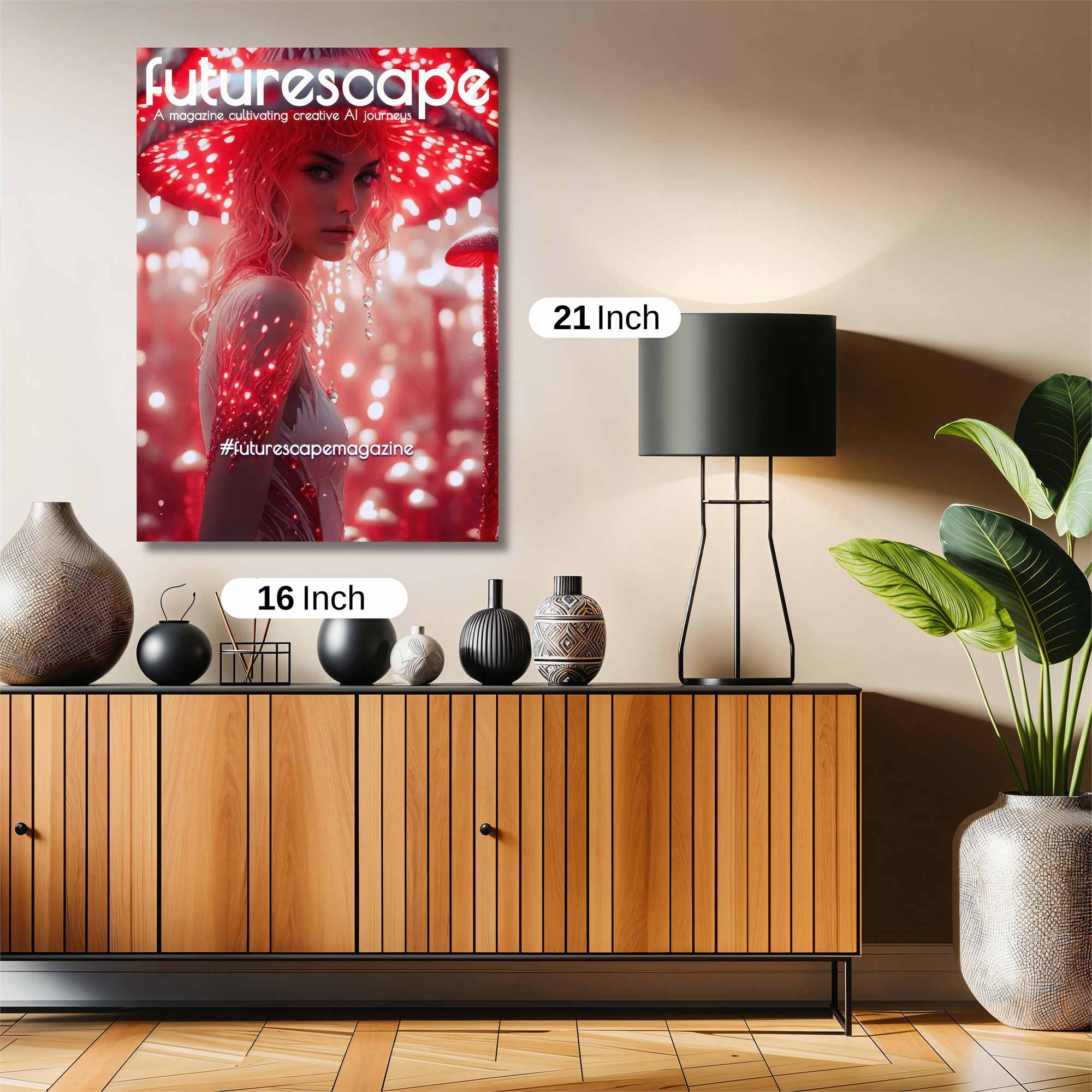 Ethereal Elegance Safe Wall Magnetic / M