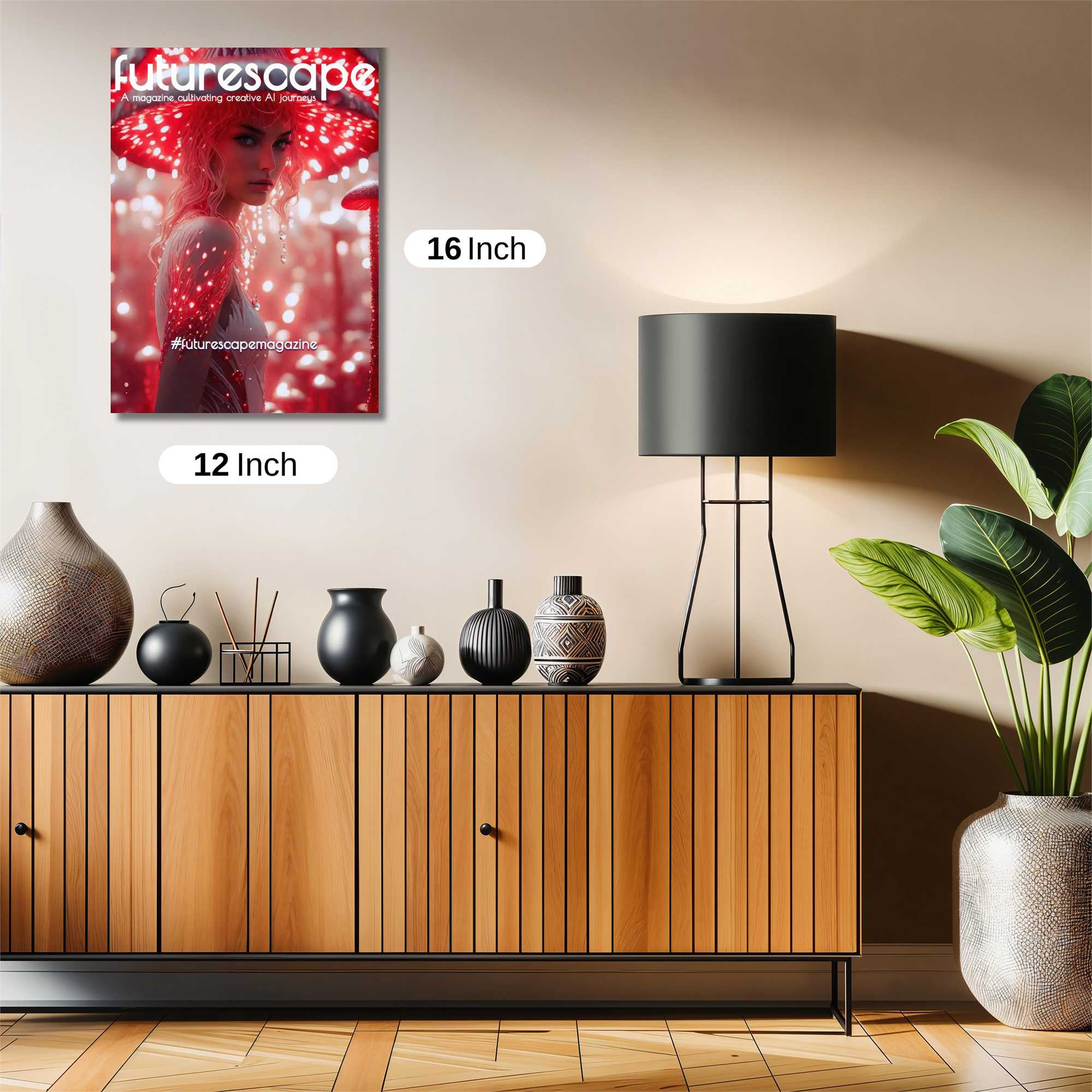 Ethereal Elegance Safe Wall Magnetic / M