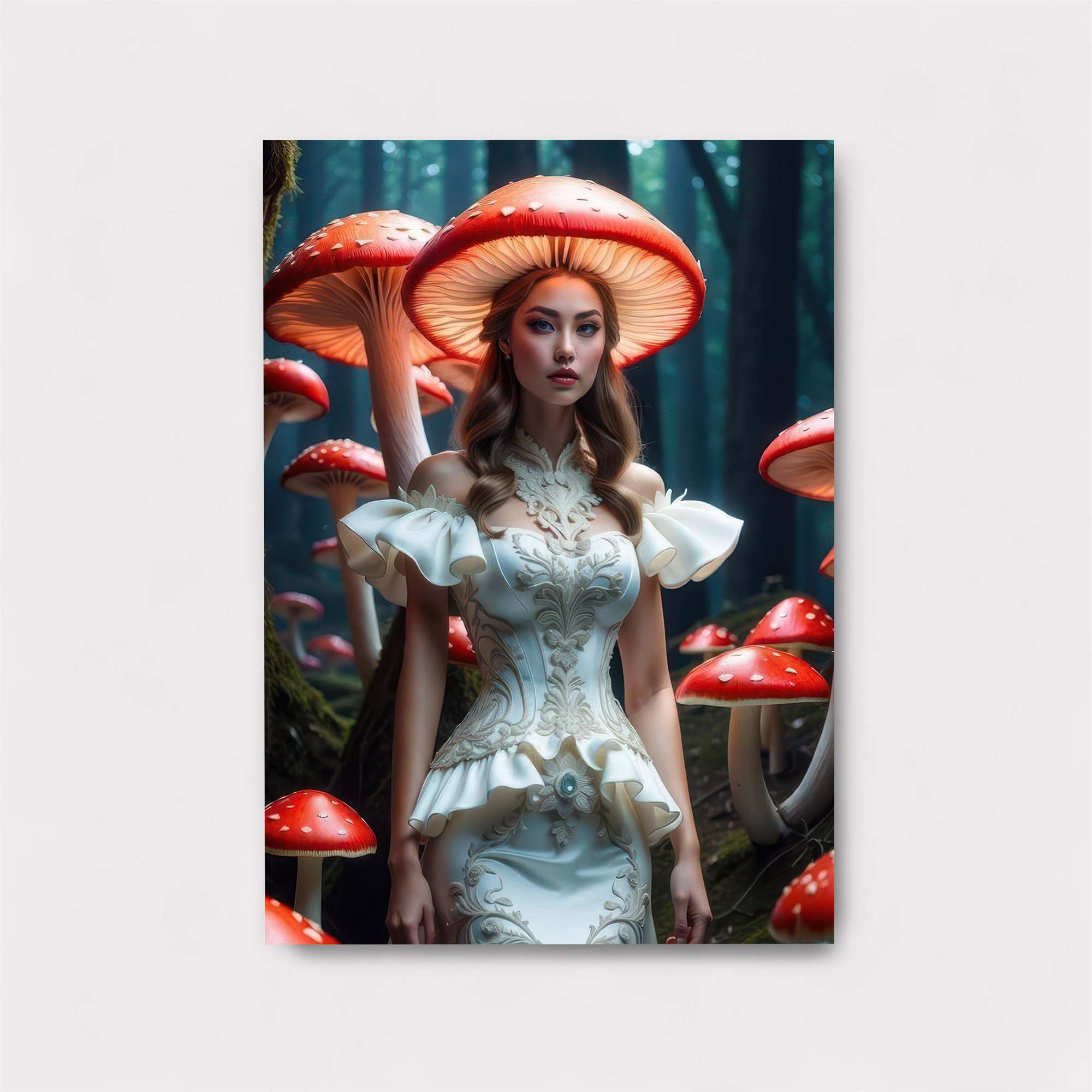 Mushroom Enchantment Safe Wall Magnetic / M