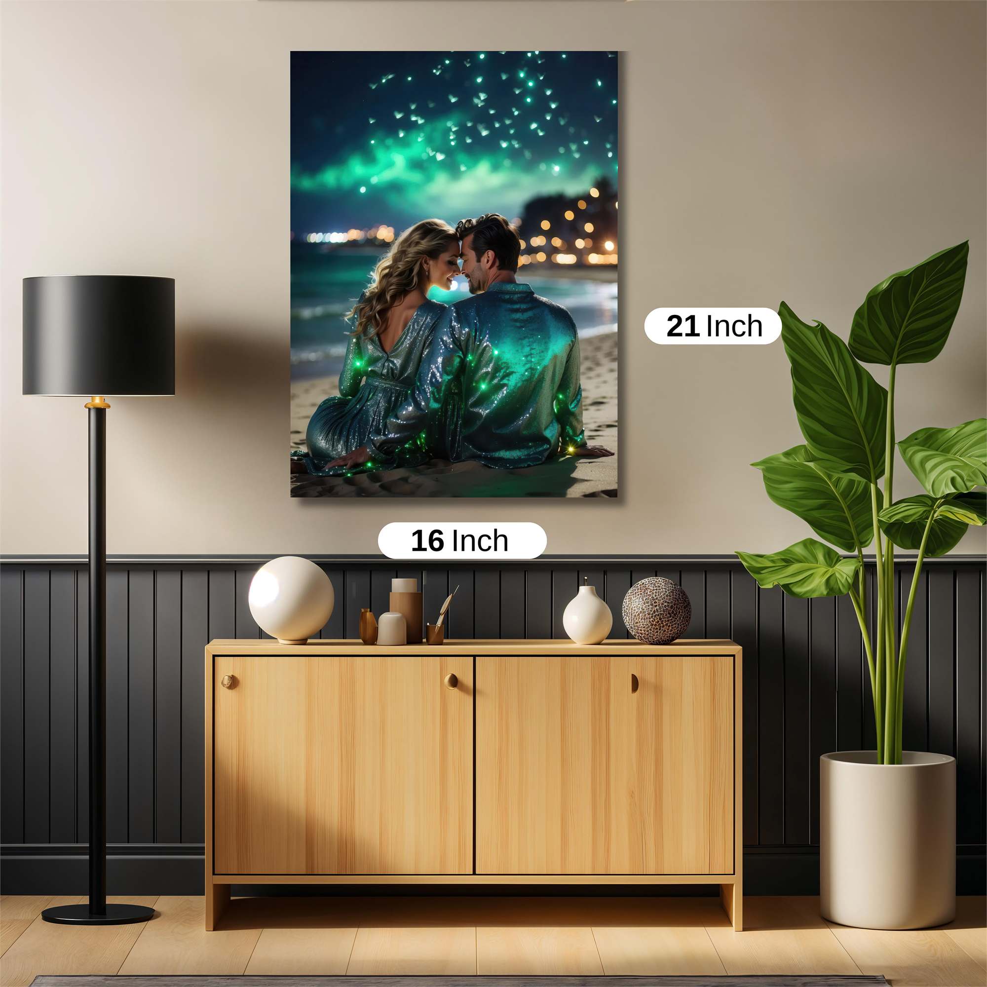 Aurora Love Safe Wall Magnetic / M