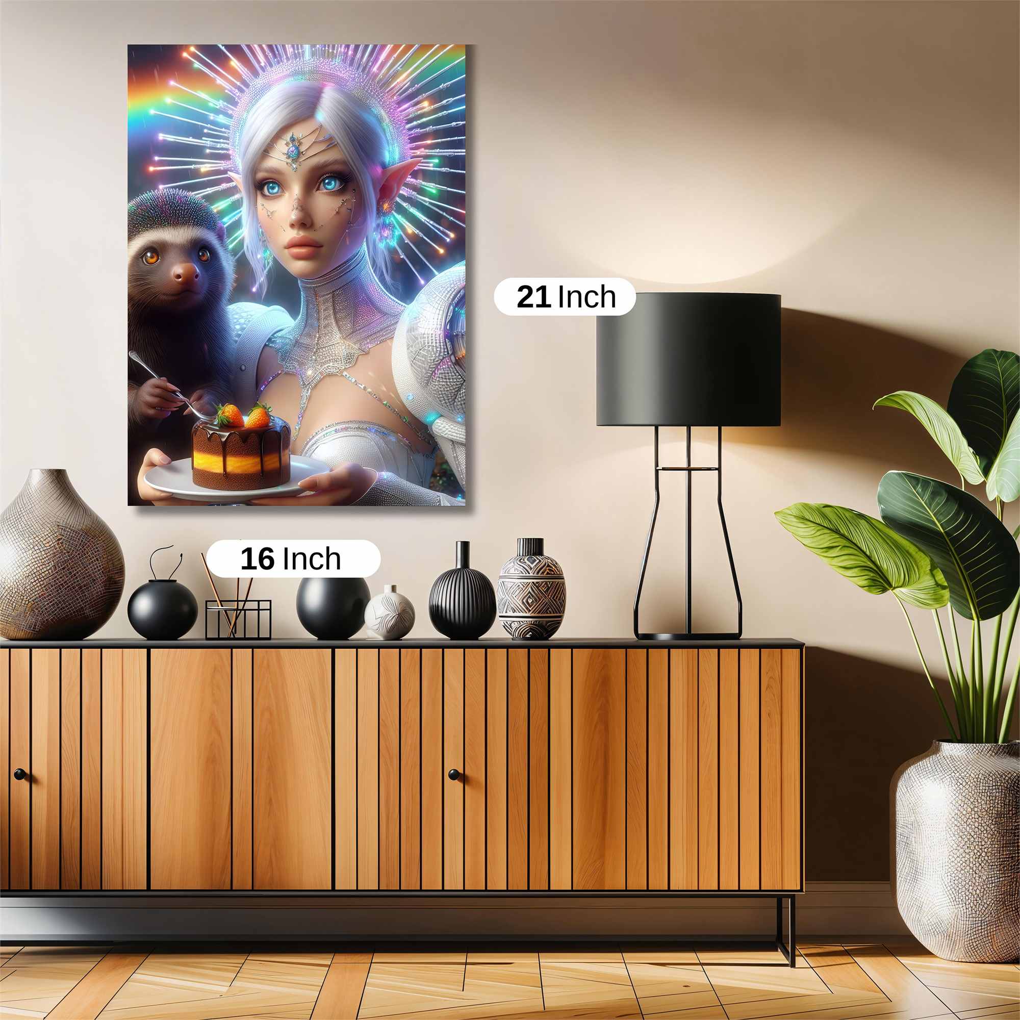 Elven Radiance Safe Wall Magnetic / M