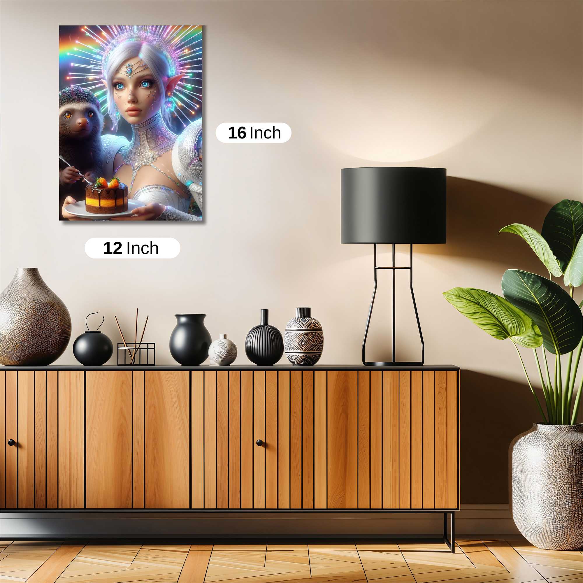 Elven Radiance Safe Wall Magnetic / M