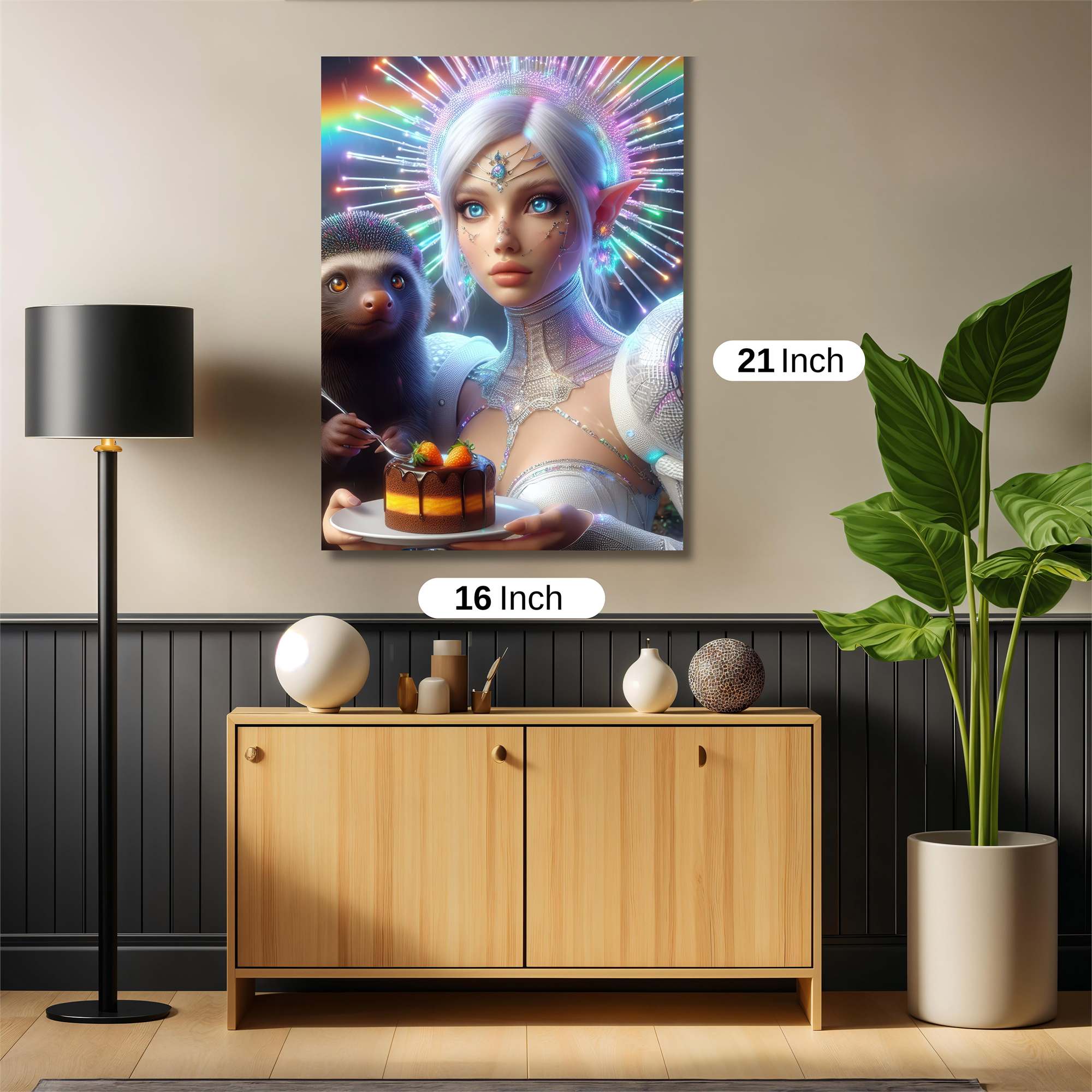 Elven Radiance Safe Wall Magnetic / M