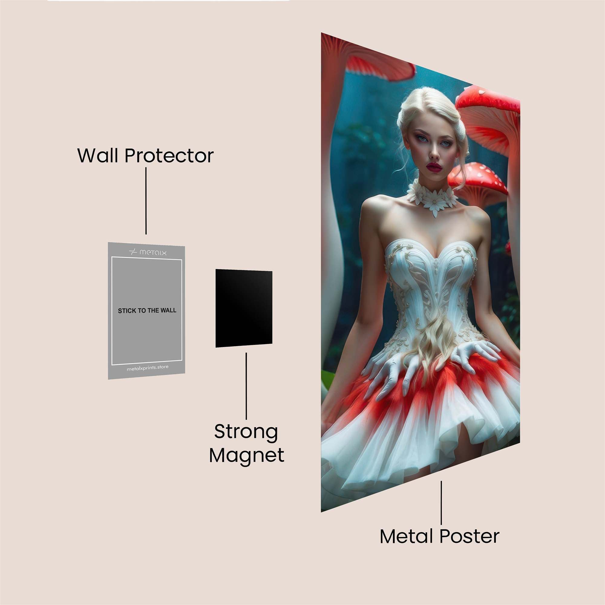 Fairy Enchantment Safe Wall Magnetic / M