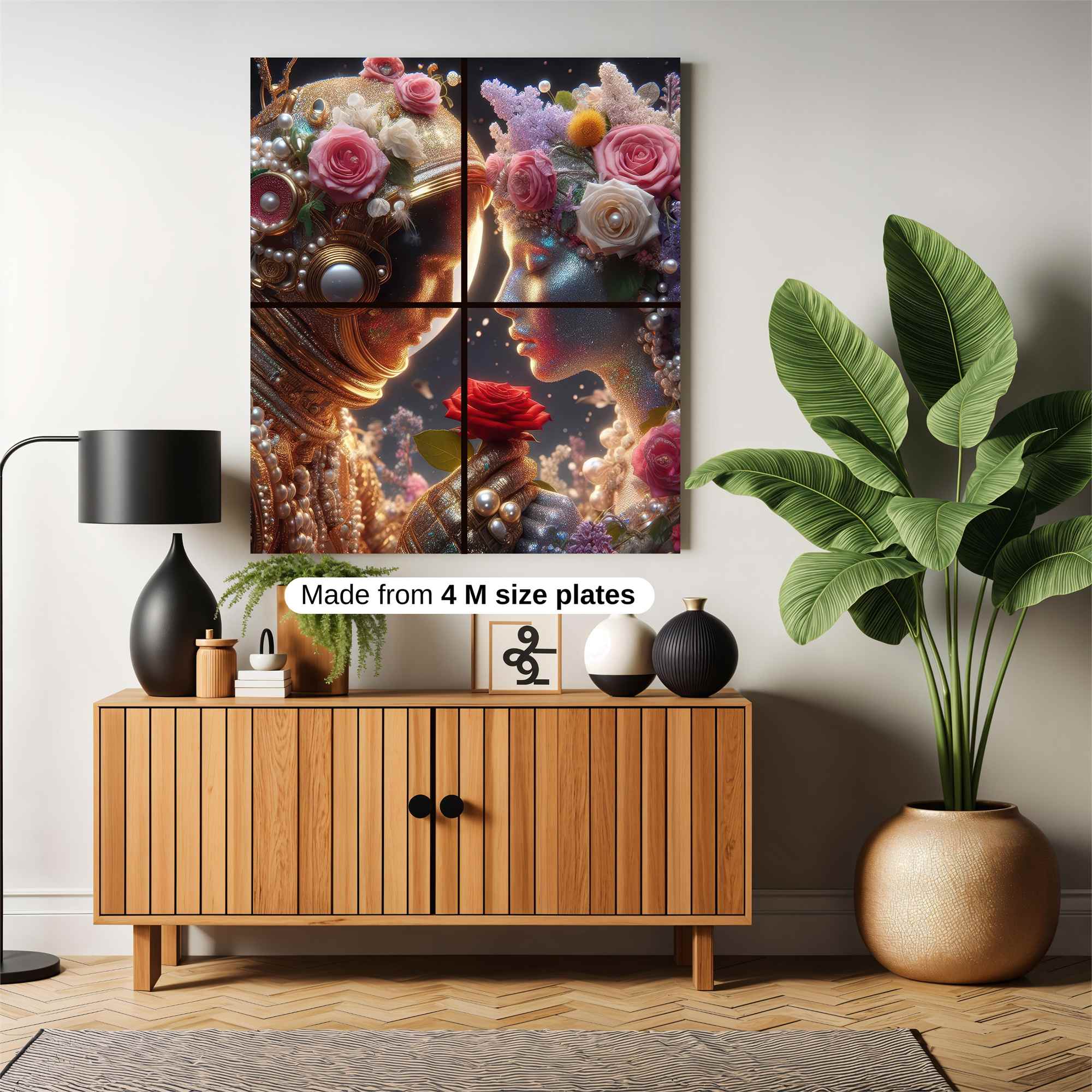 Lovers Serene Safe Wall Magnetic / M