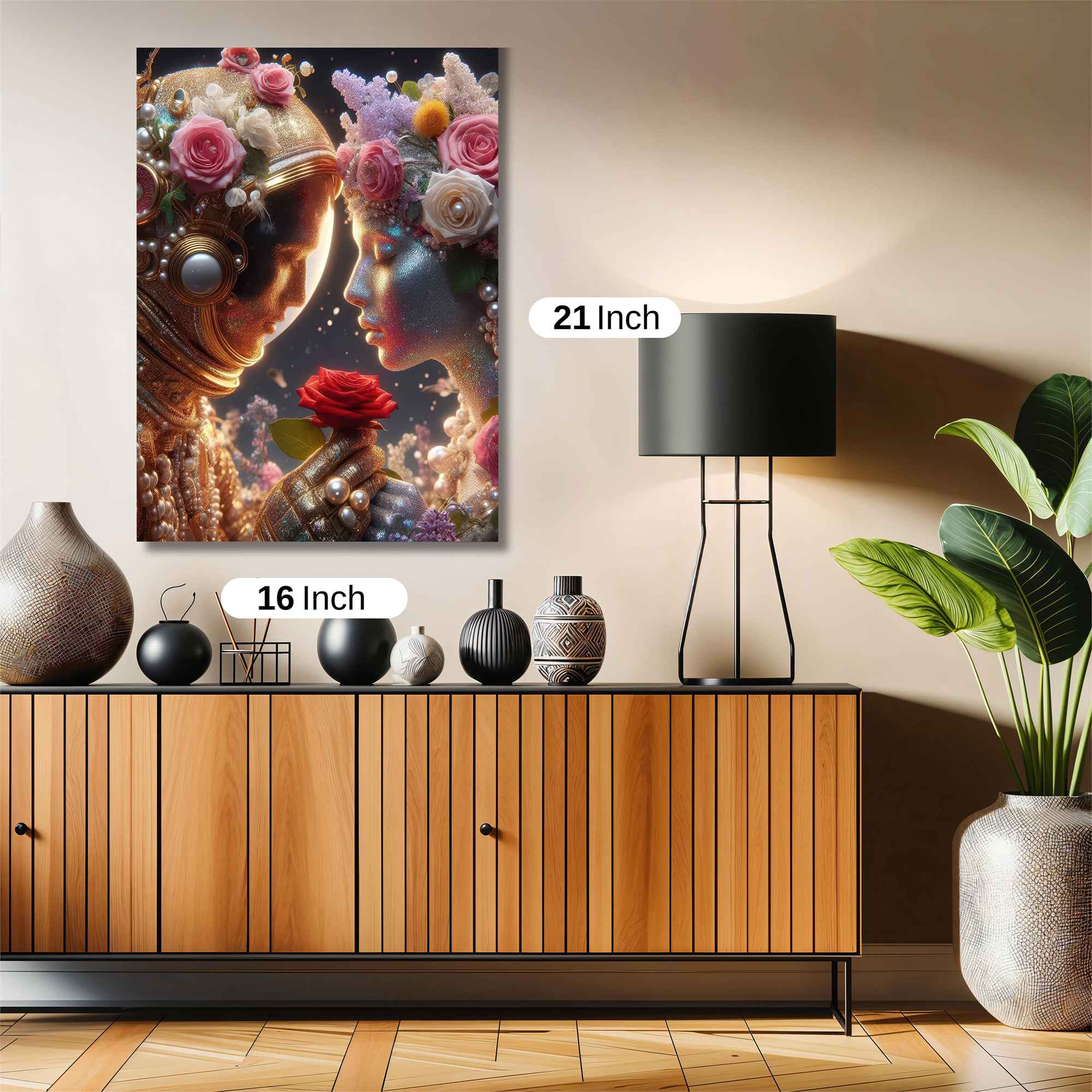 Lovers Serene Safe Wall Magnetic / M