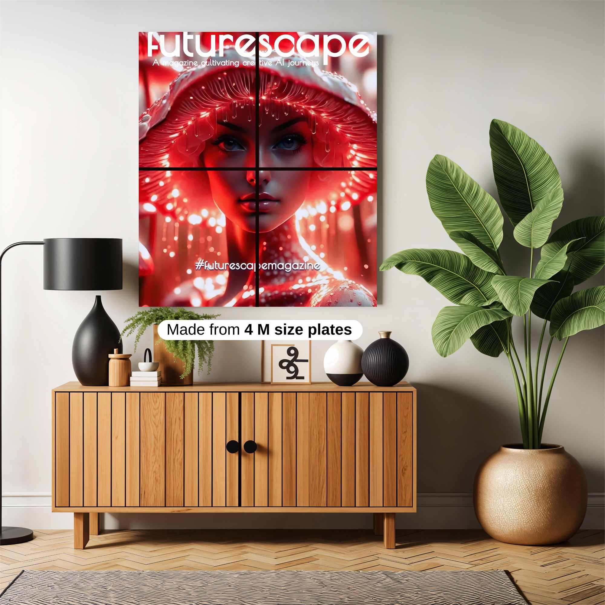 Moonlit Enchantress Safe Wall Magnetic / M
