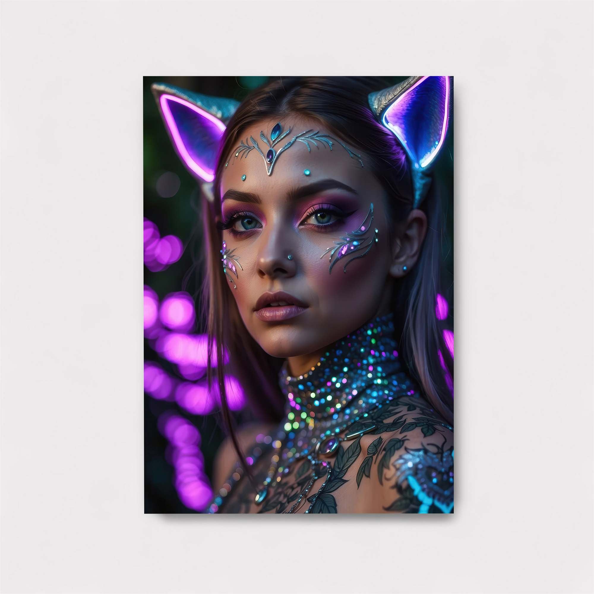 Neon Enchantress Safe Wall Magnetic / M