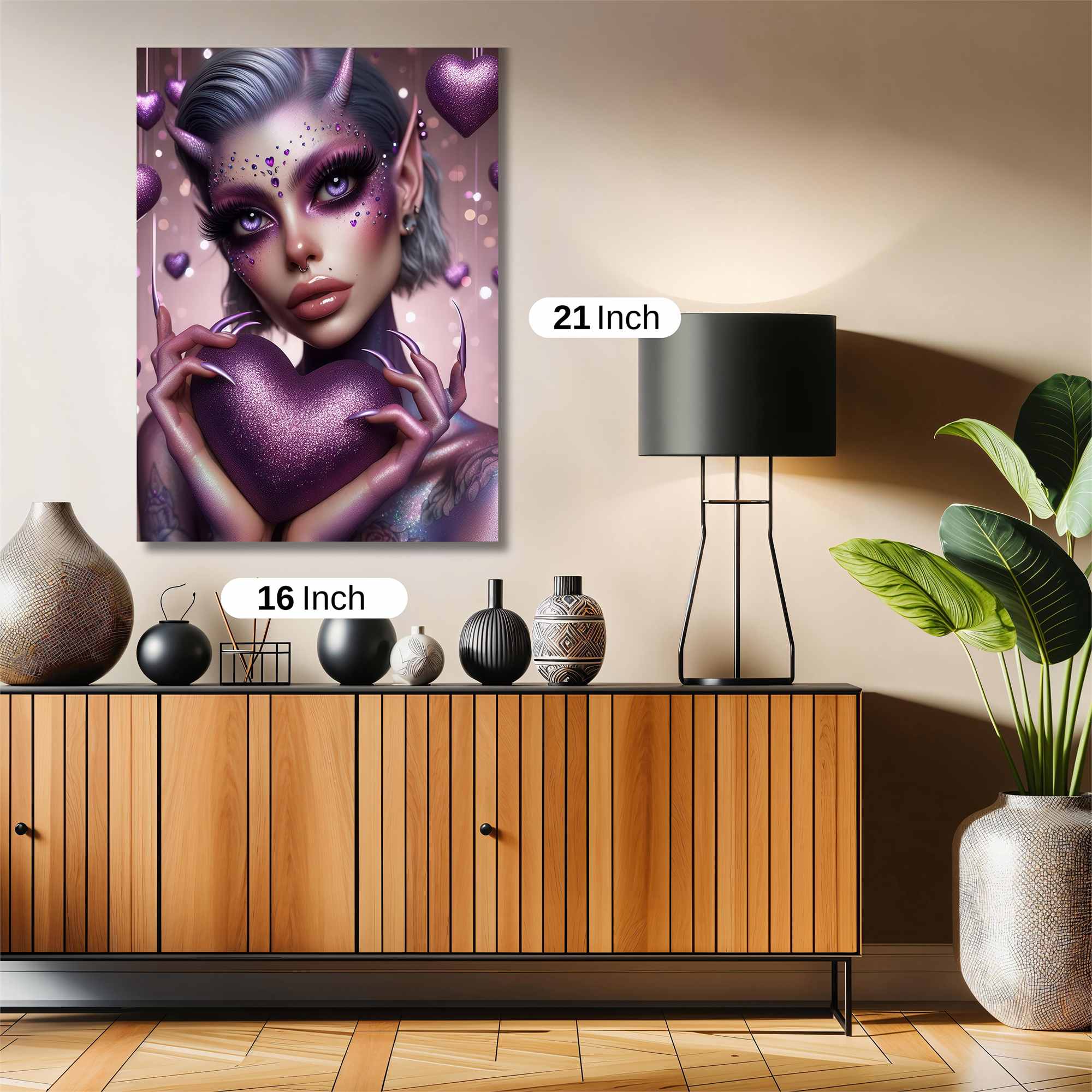 Devilish Affection Safe Wall Magnetic / M