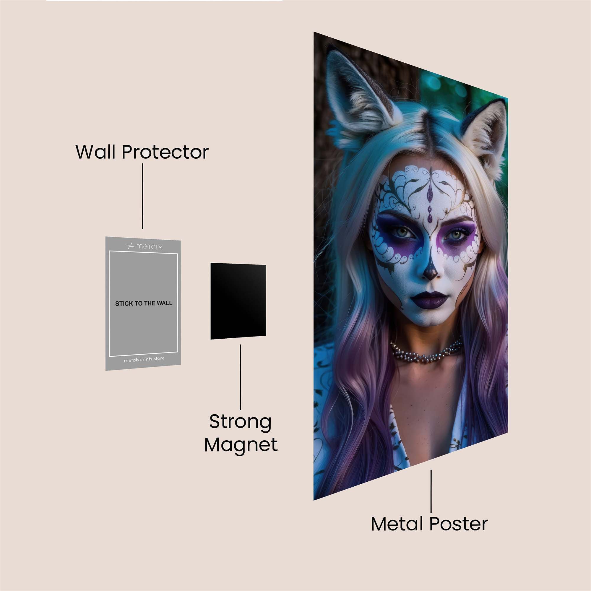 Fox Enigma Safe Wall Magnetic / M