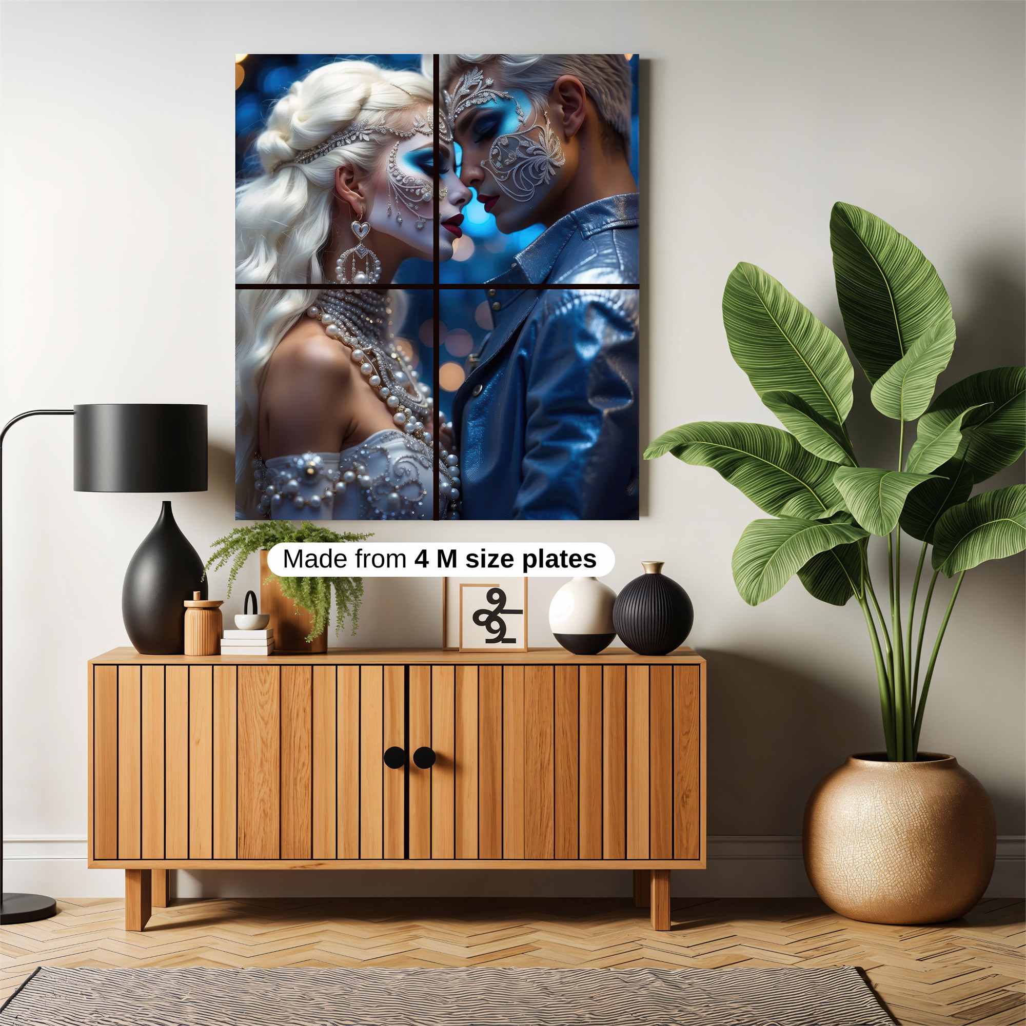 Frosty Romance Safe Wall Magnetic / M